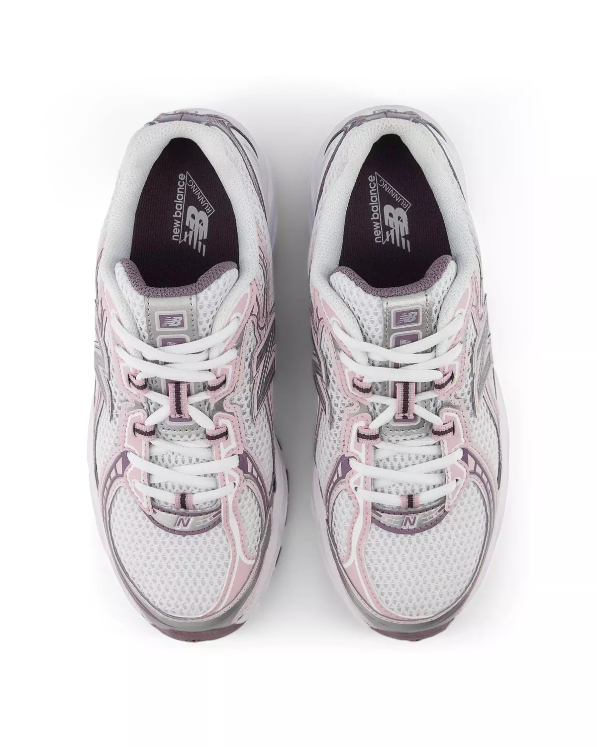 740 "White/Pink/Silver" Unisex Shoe - 7