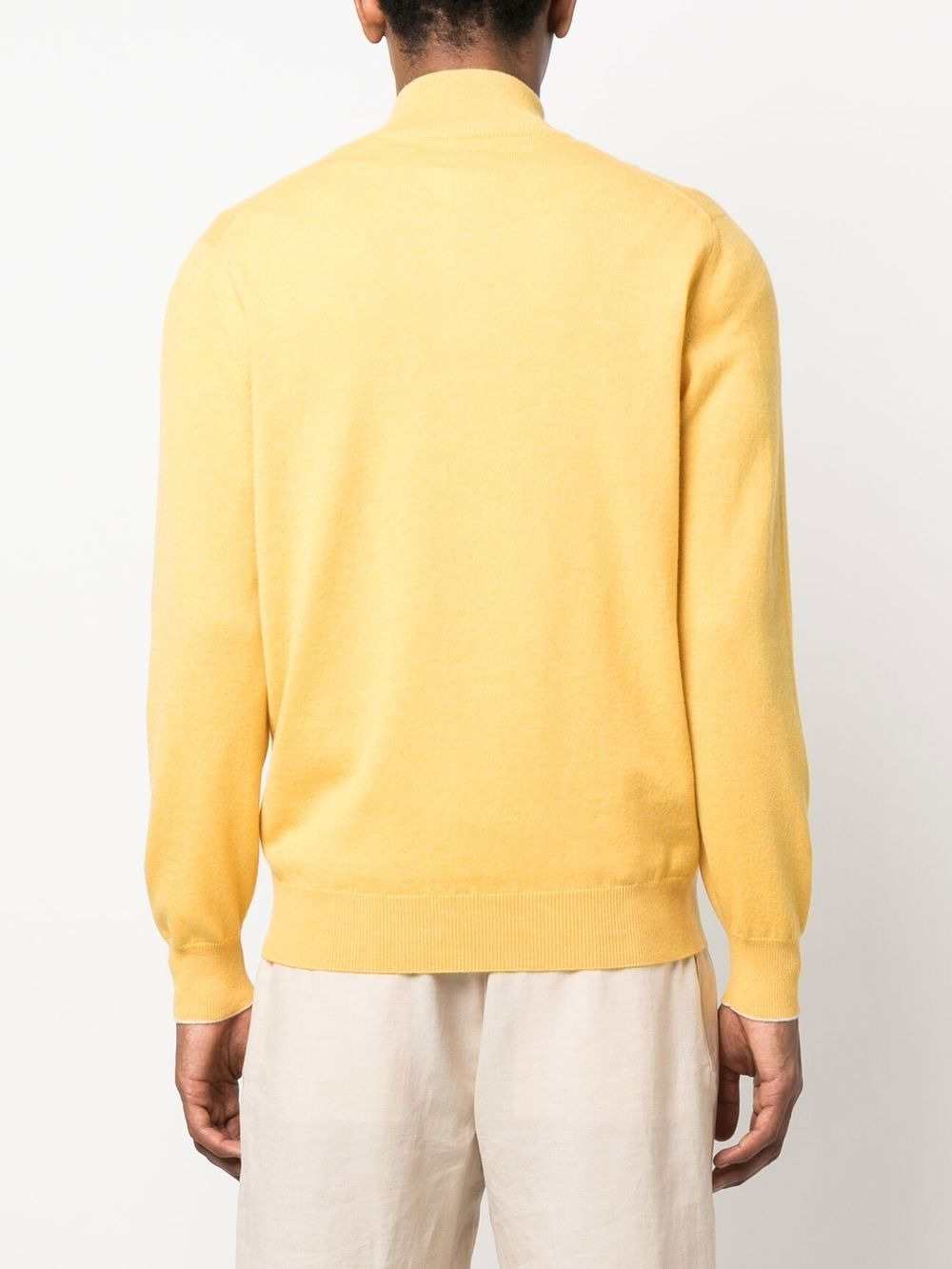 high-neck cashmere jumper - 4