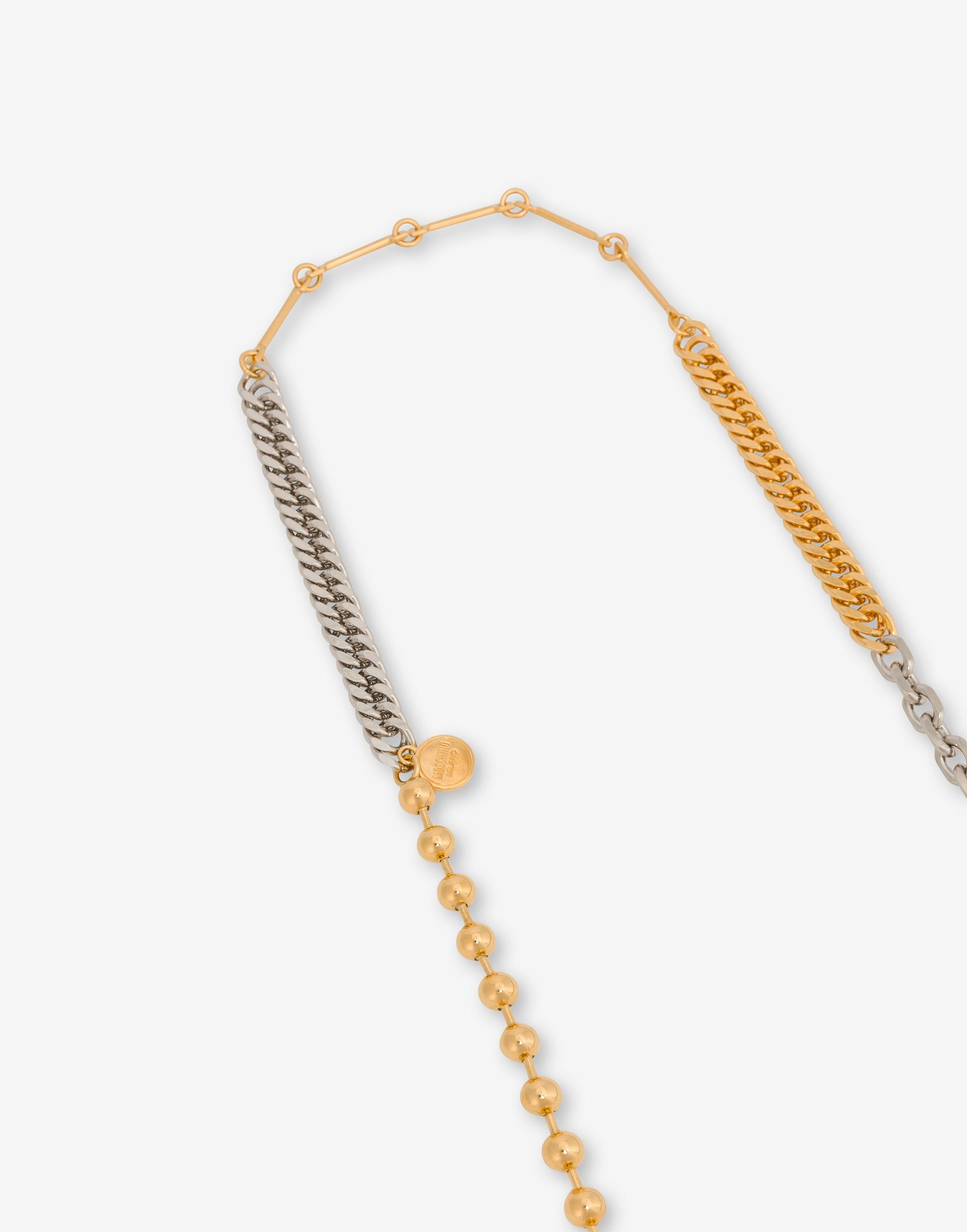 CHAIN SHOULDER BAG MIXED CHAINS - 2