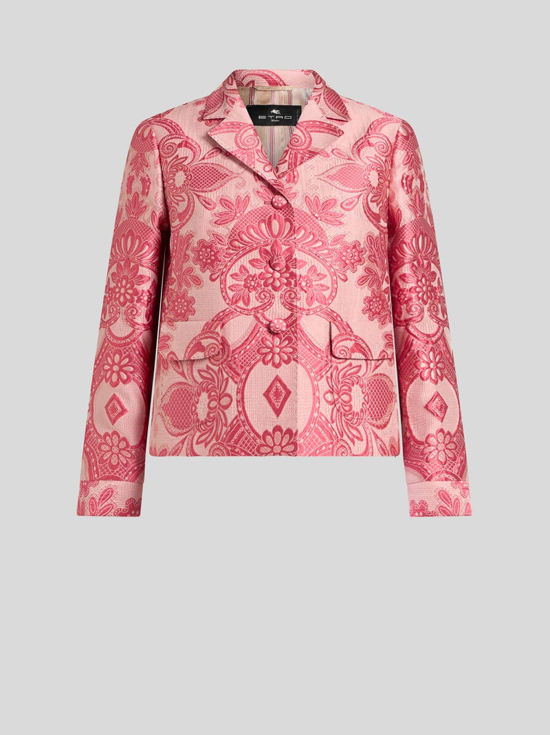 SINGLE-BREASTED BOXY JACKET 1