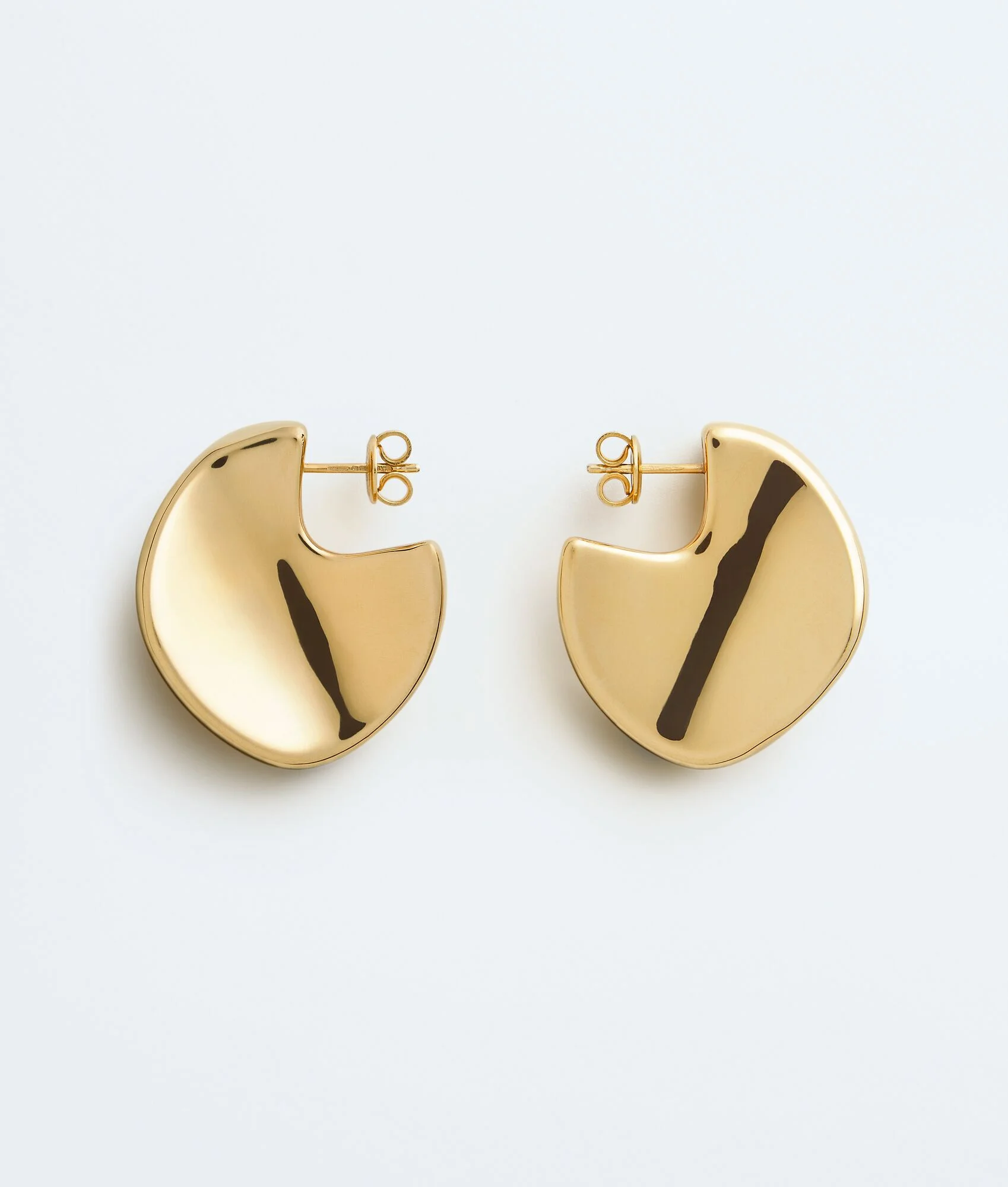Medium Disc Earrings - 1