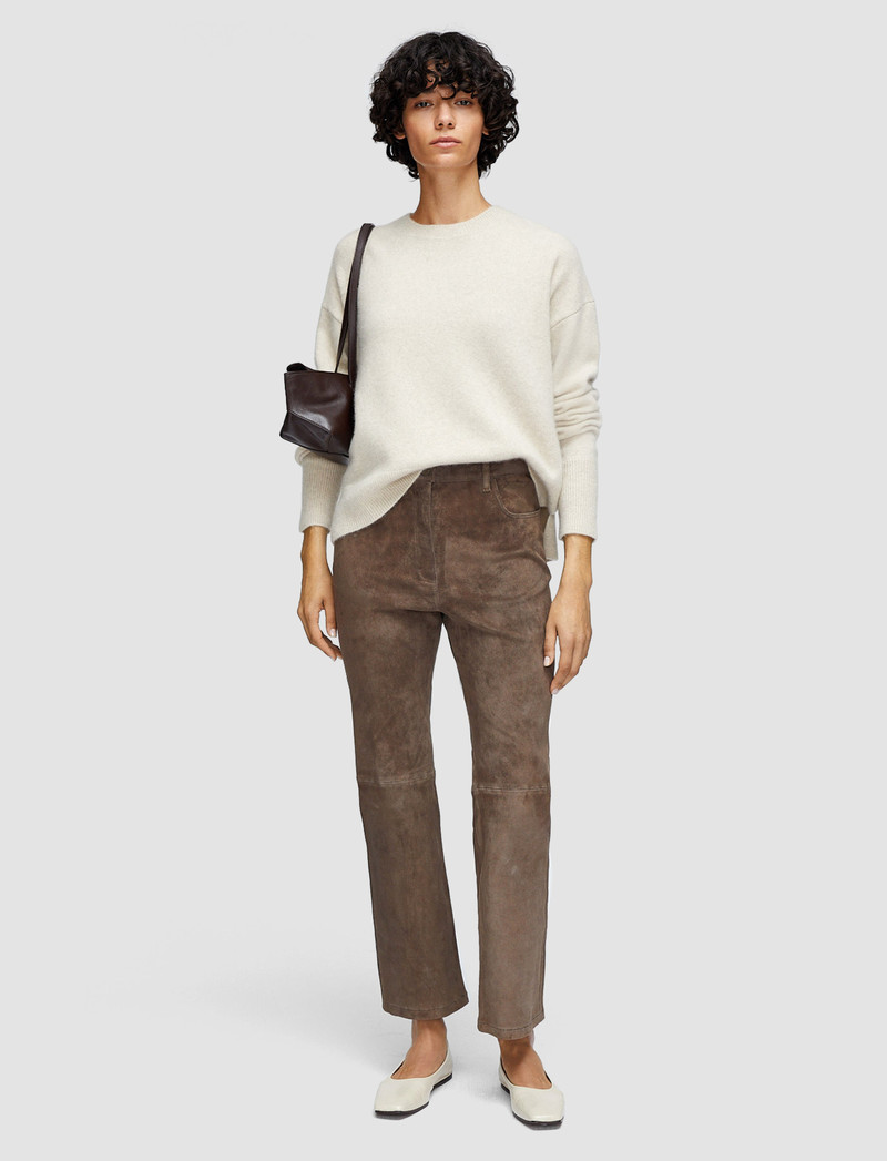 JOSEPH Brushed Cashmere Round Neck Jumper outlook