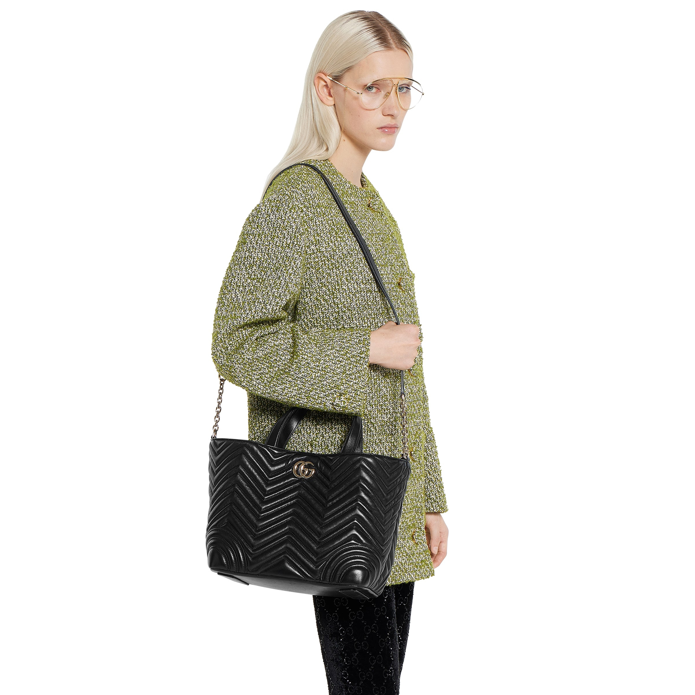 GG Marmont medium tote bag - 5