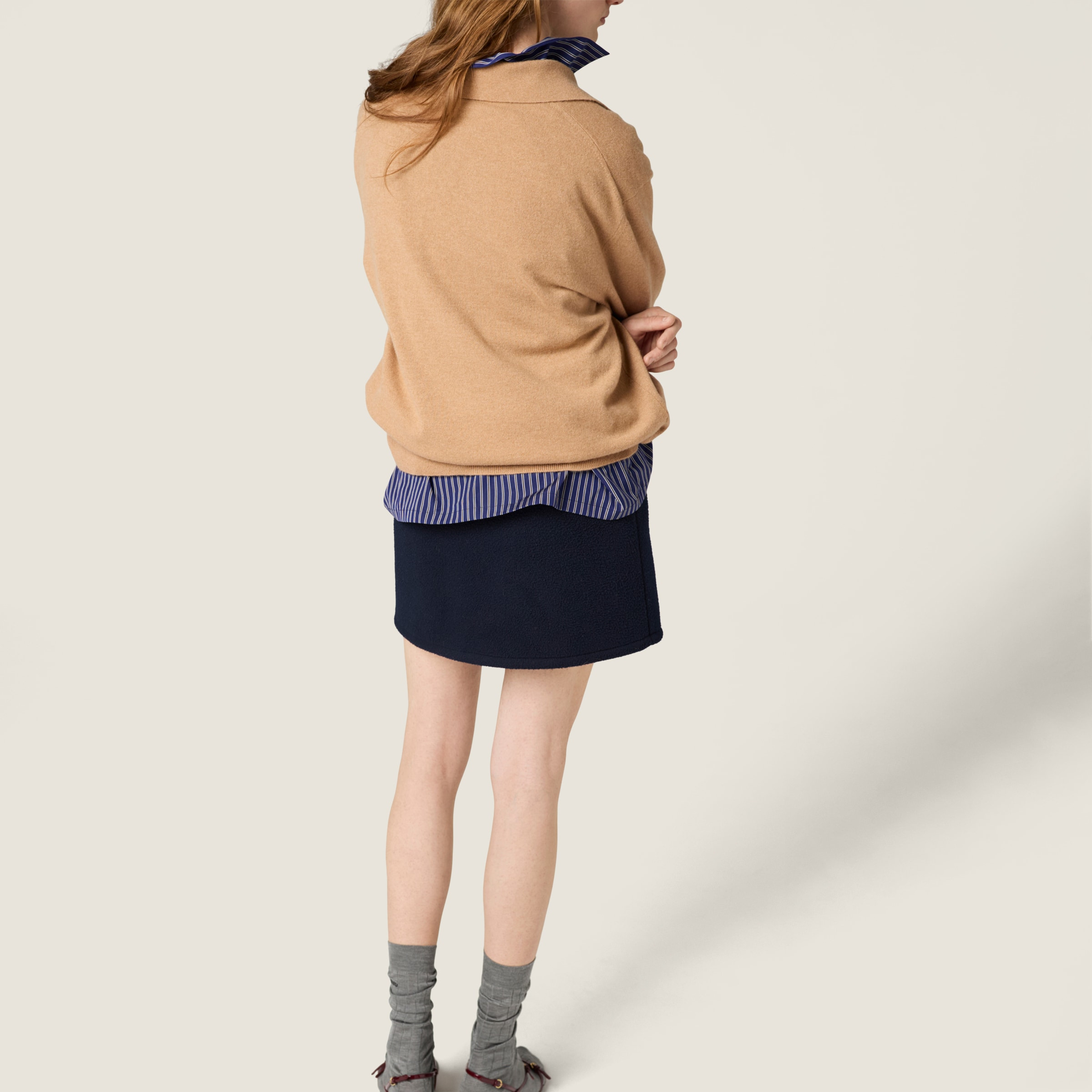 Cashmere polo shirt - 3