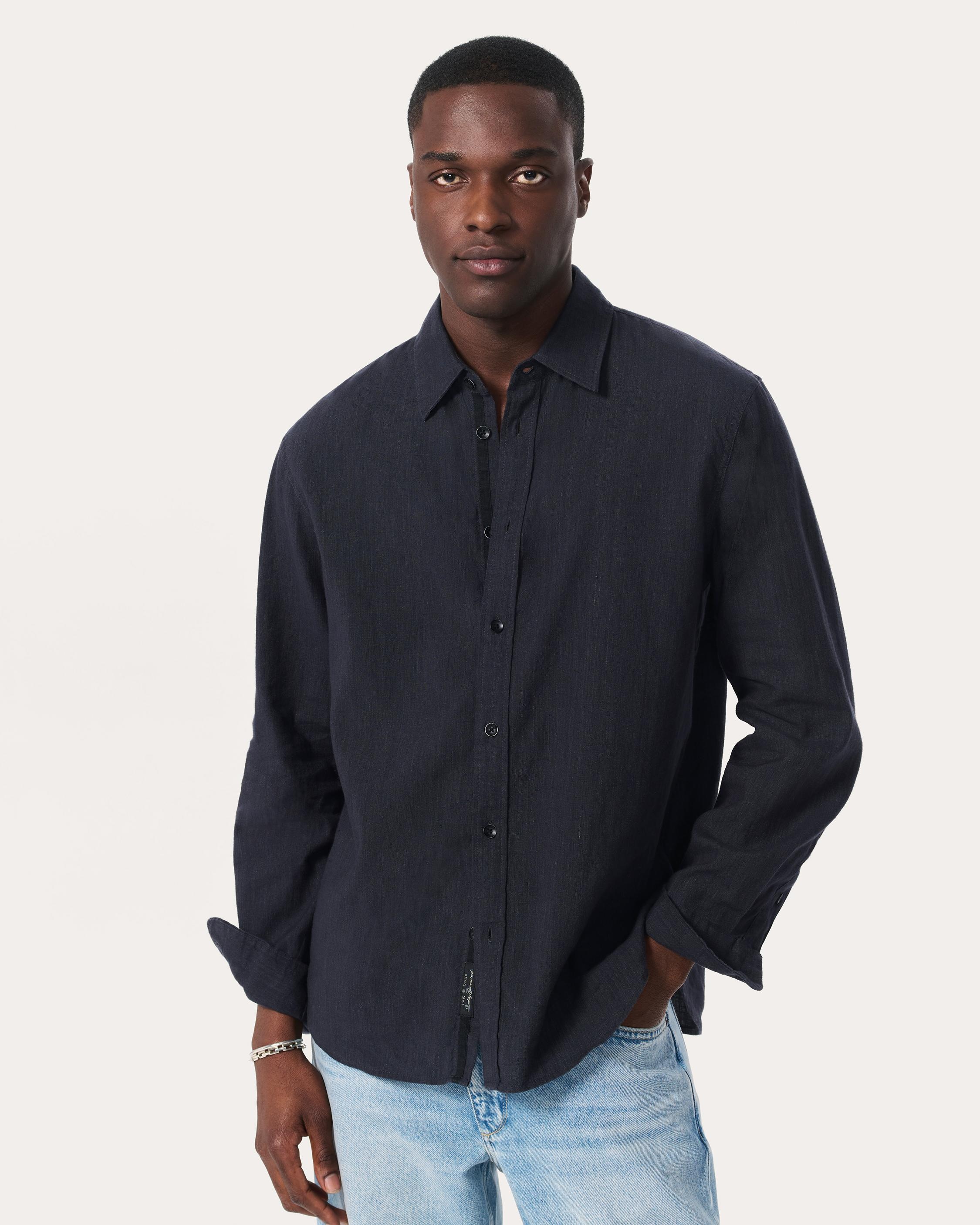 Finch Linen-Blend Shirt - 2