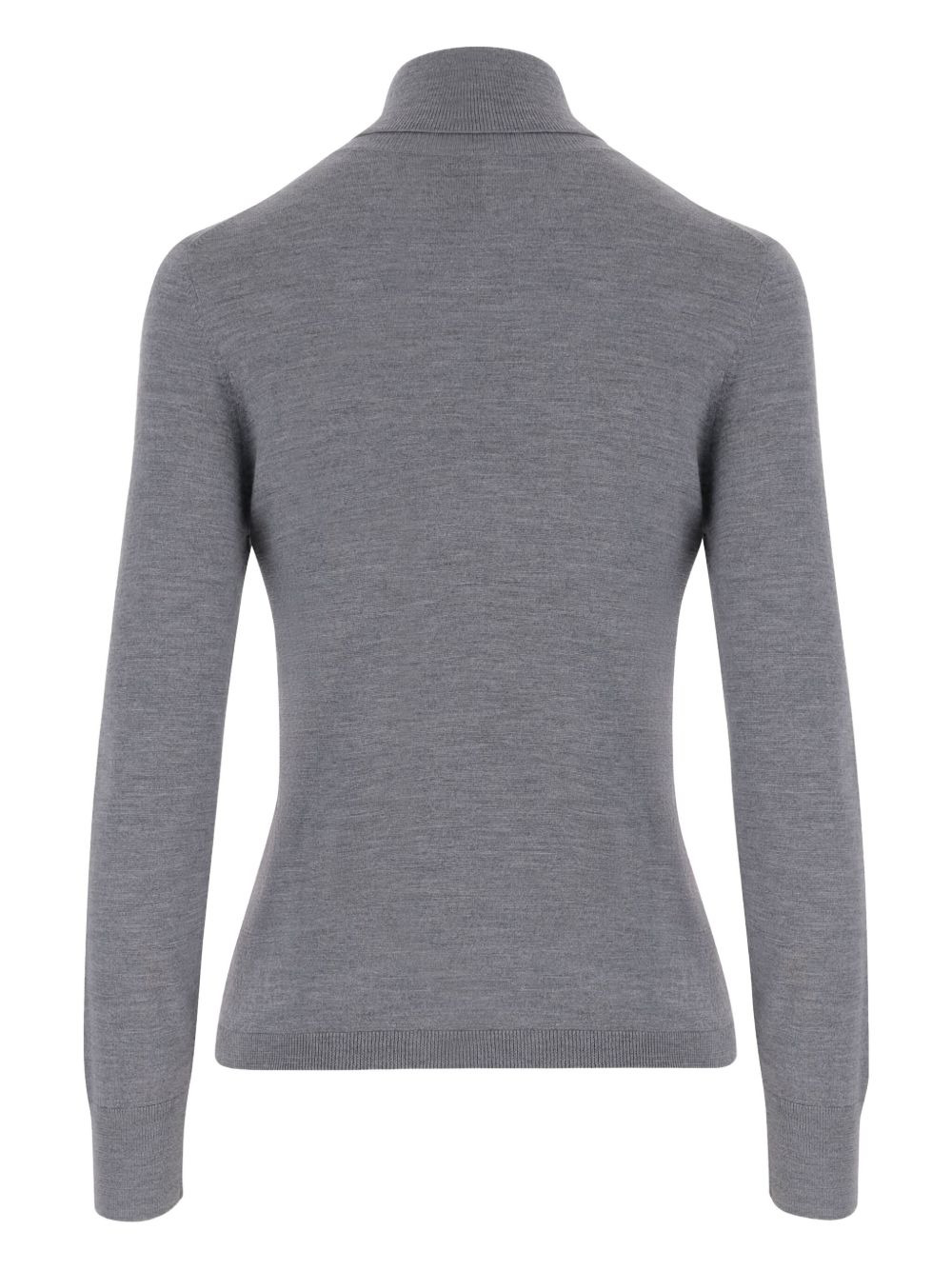 high-neck wool sweater - 2