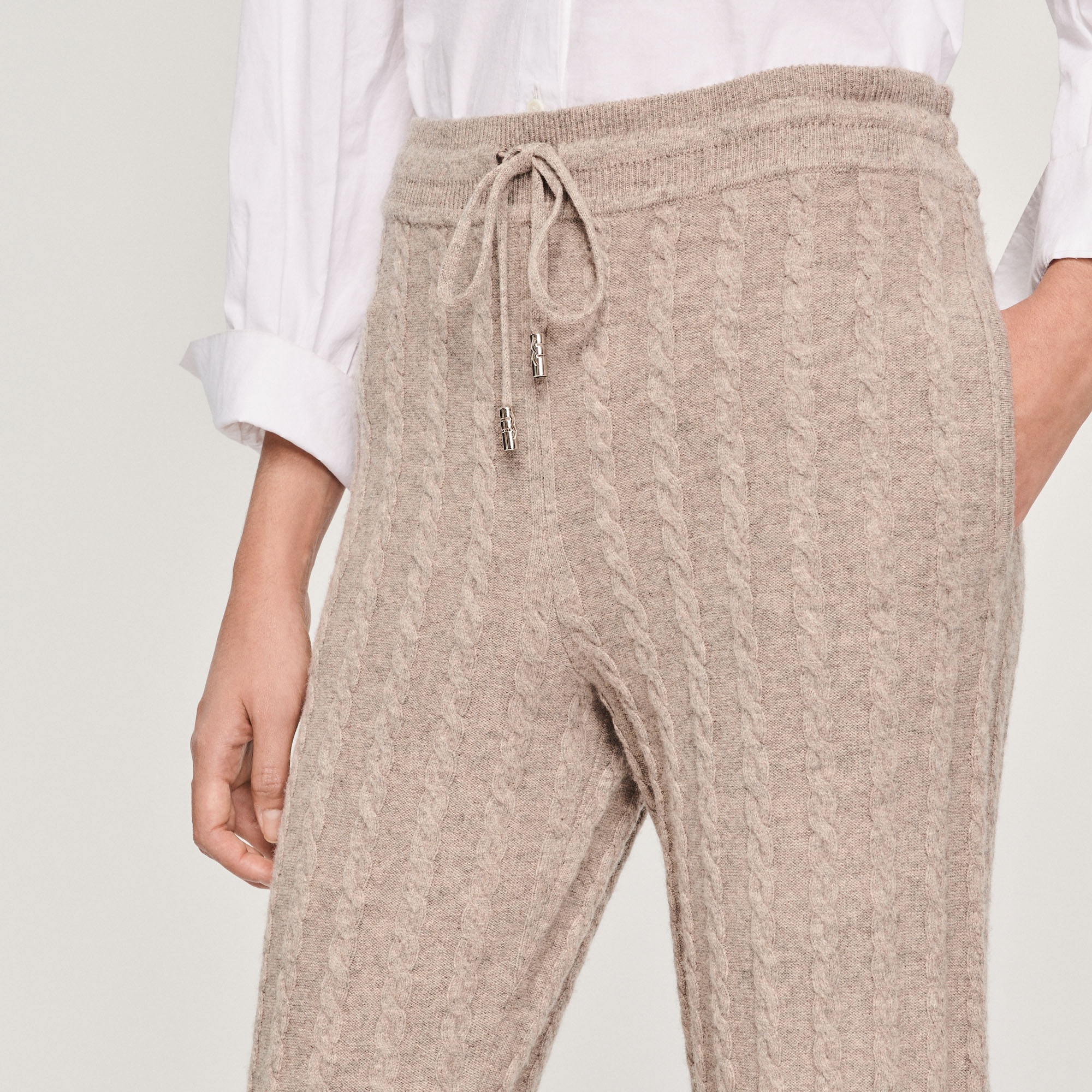 Knitted jogging bottoms - 4
