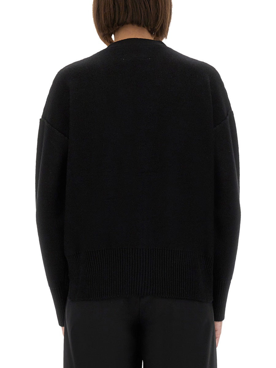 Wool Knit Cardigan - 3