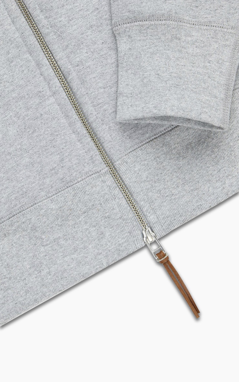 HEAVYWEIGHT ZIP HOODY GREY - 12