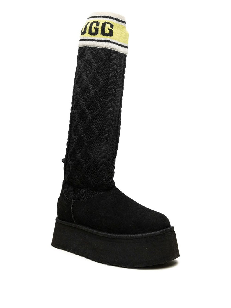 UGG Classic Sweater Letter boots outlook
