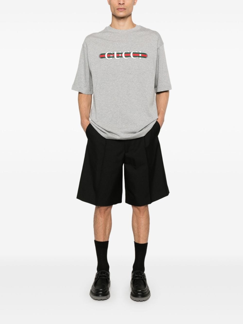 logo-print T-shirt - 2