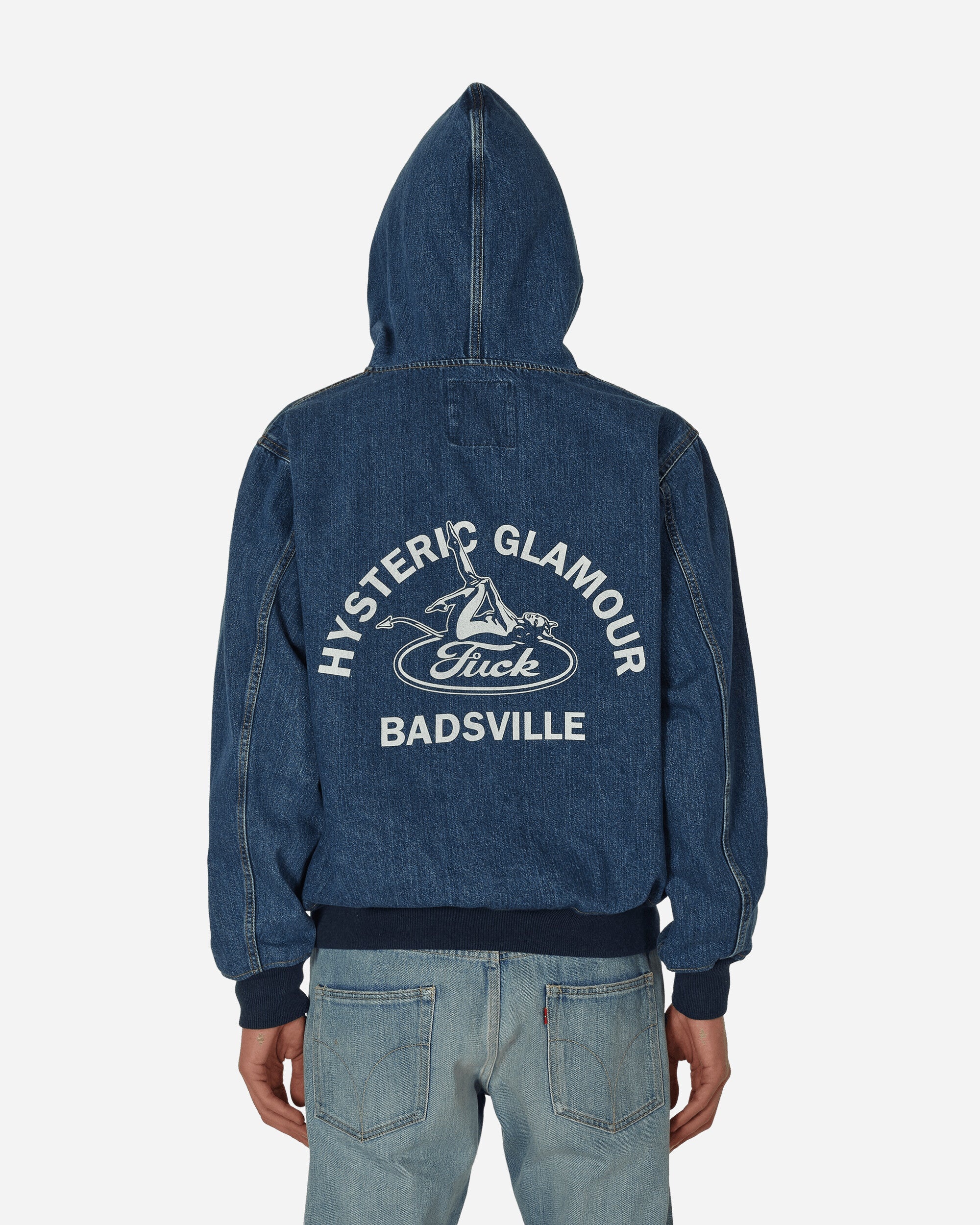 Badsville Denim Parka Indigo - 3