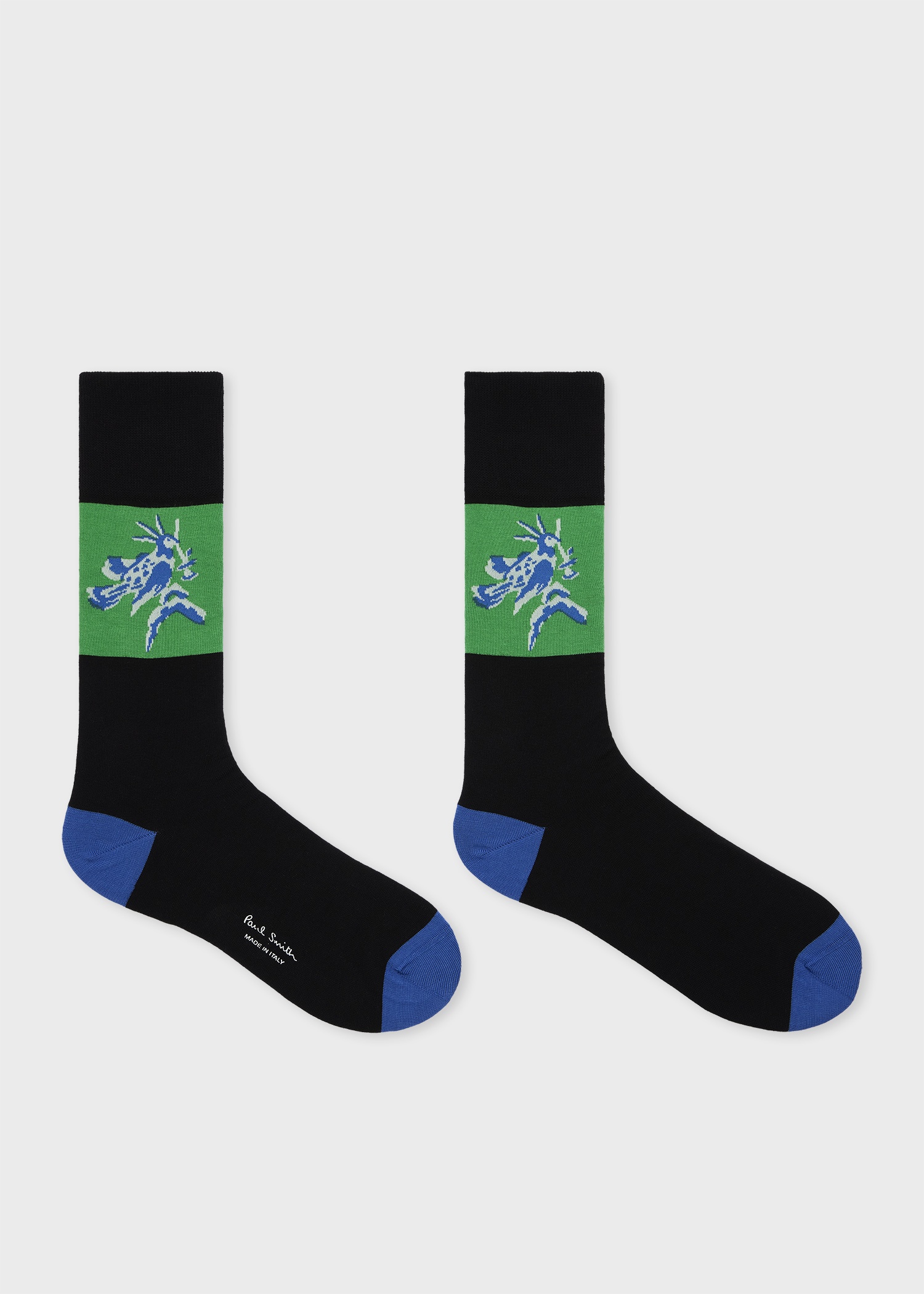 Black 'Bohemia' Socks - 2
