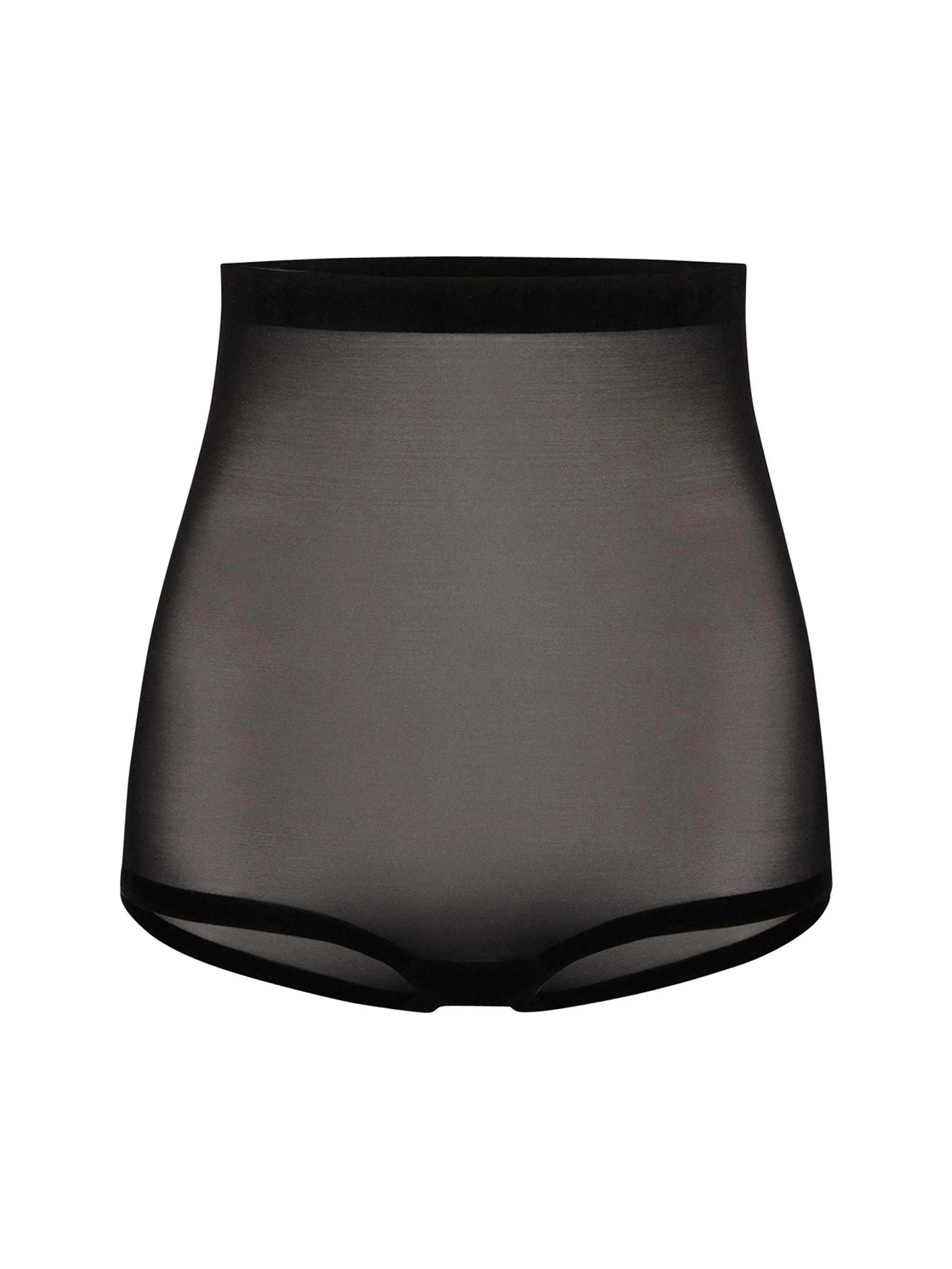 Women's High-Waisted Control Briefs - Black - 1