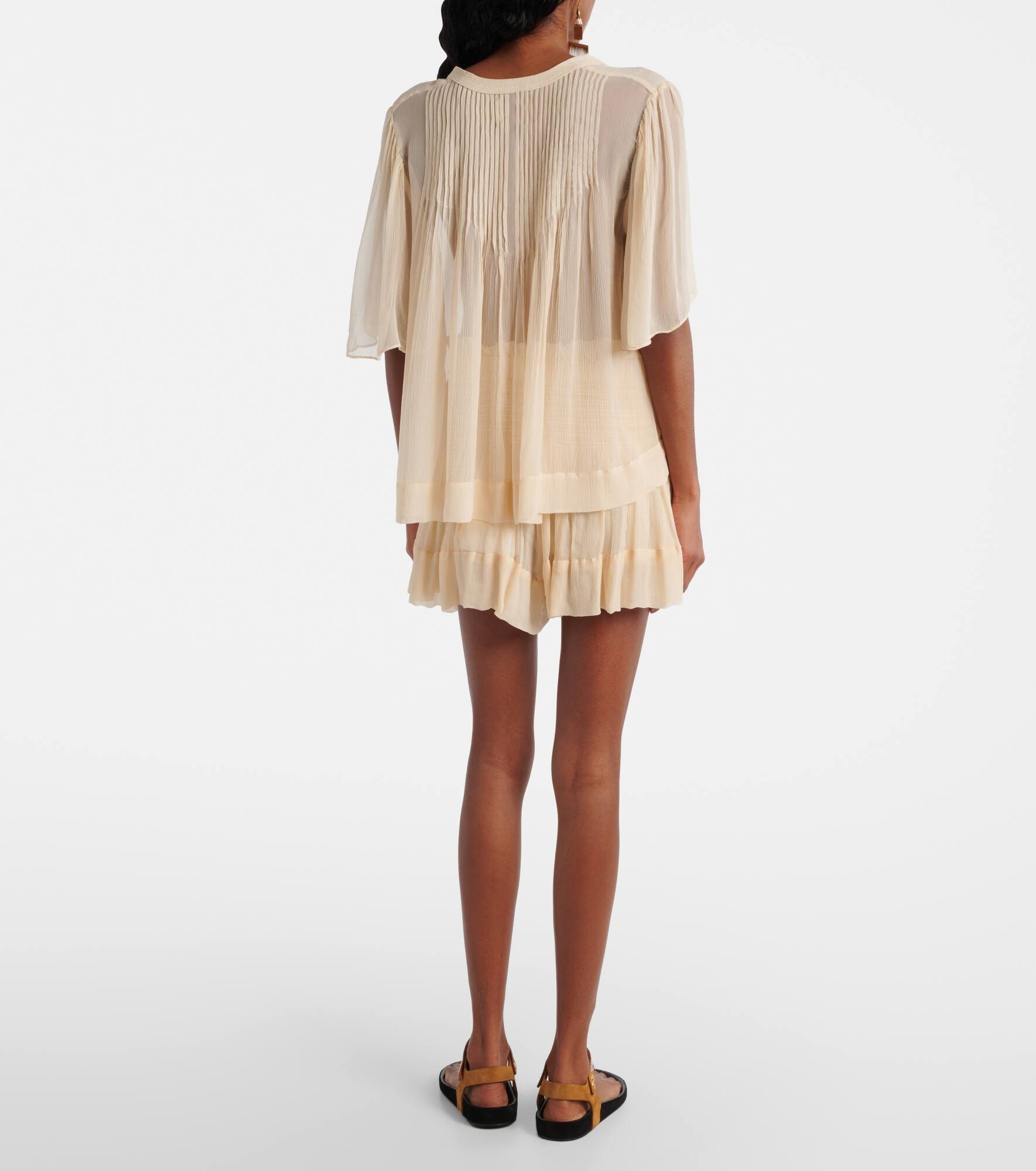 Sheer silk top - 3
