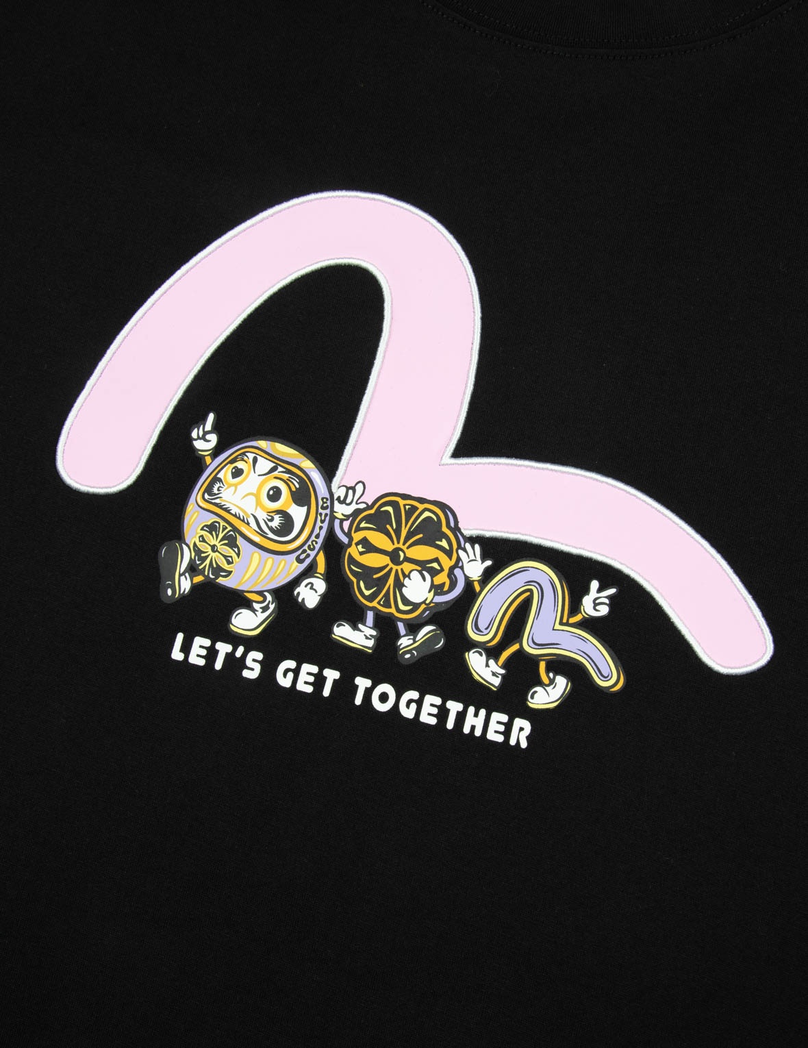 MULTI PRINT BOYFRIEND T-SHIRT - 8