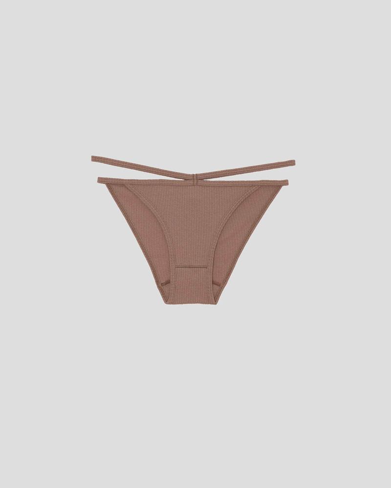 Nida Pants - Fine Recycled Cotton Rib 1