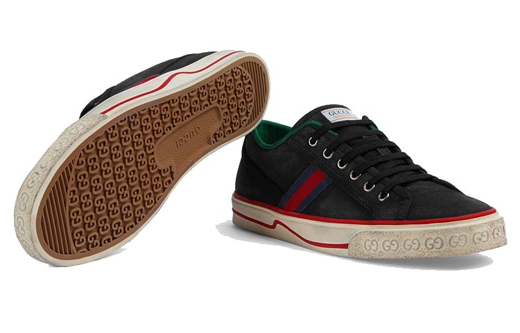 Gucci Tennis 1977 'Black Cotton' 606111-GZO30-1094 - 5
