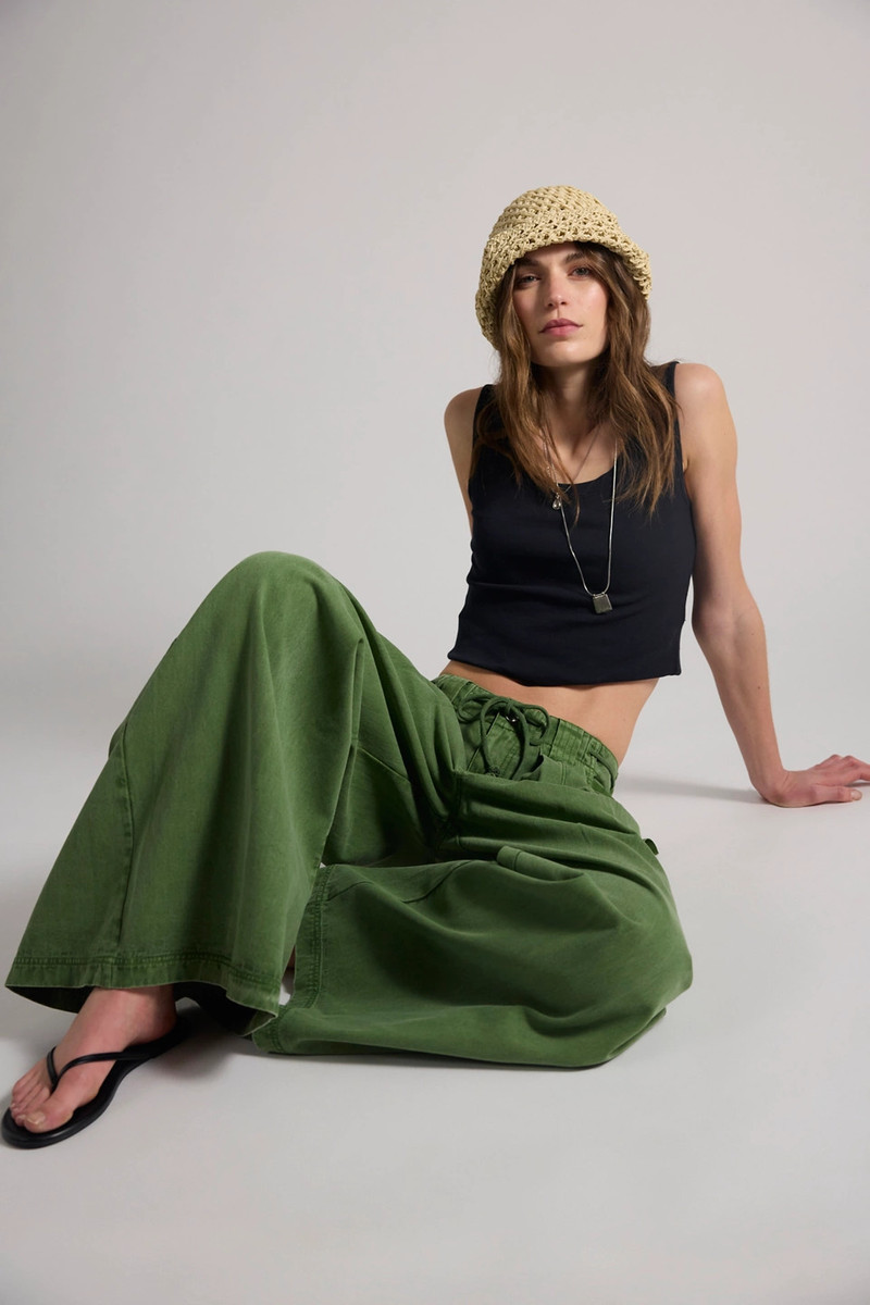 Julien Wide-Leg Chino Trousers 4