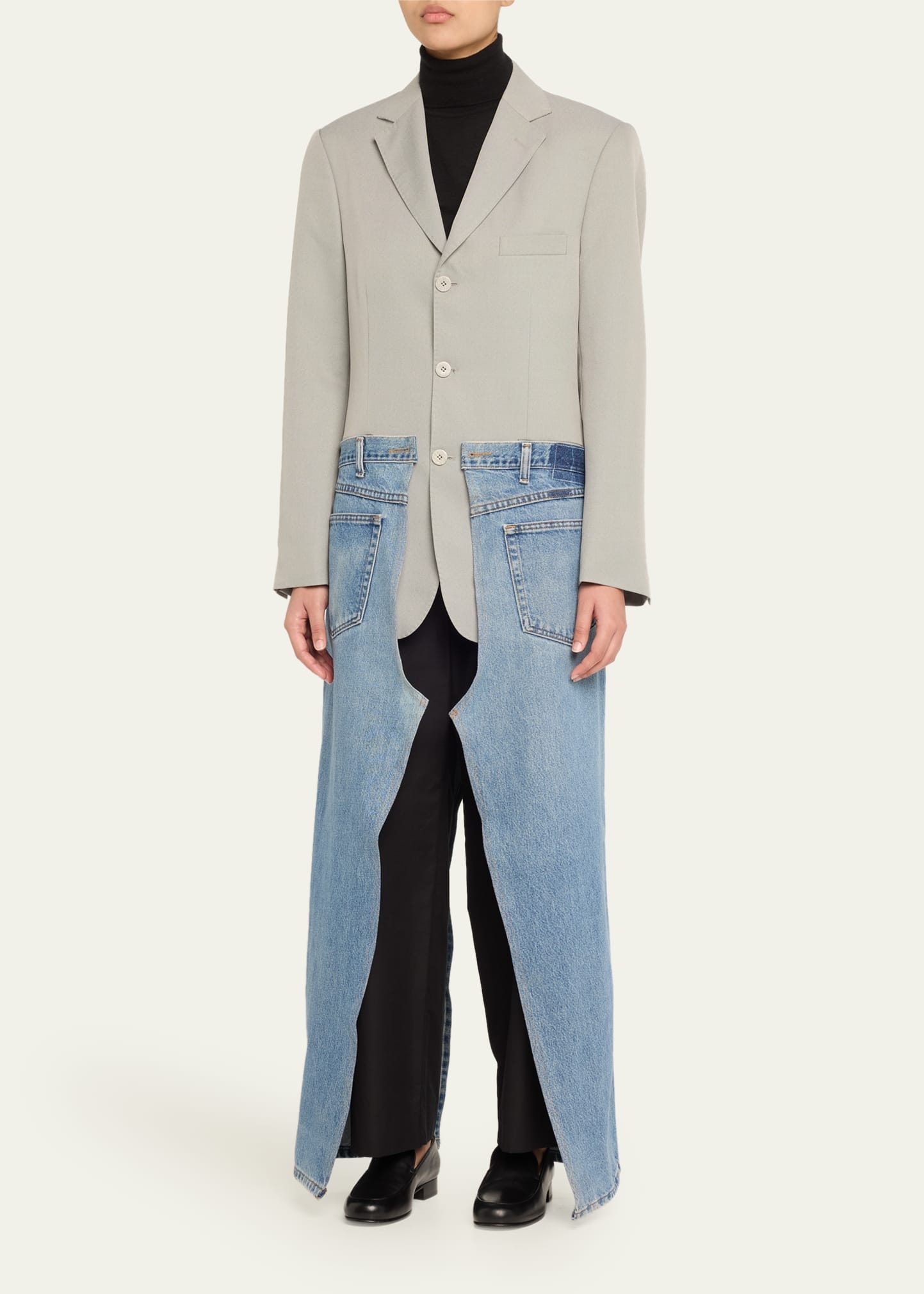 Denicoat Long Hybrid Coat - 4