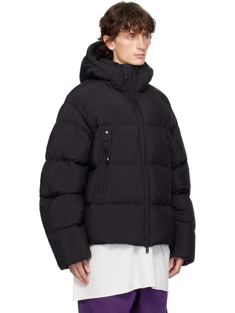Black Puffer Down Jacket 2