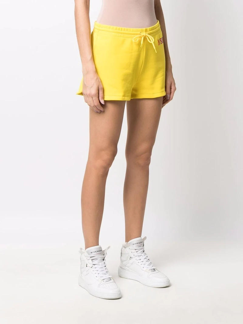 logo-print track shorts 3