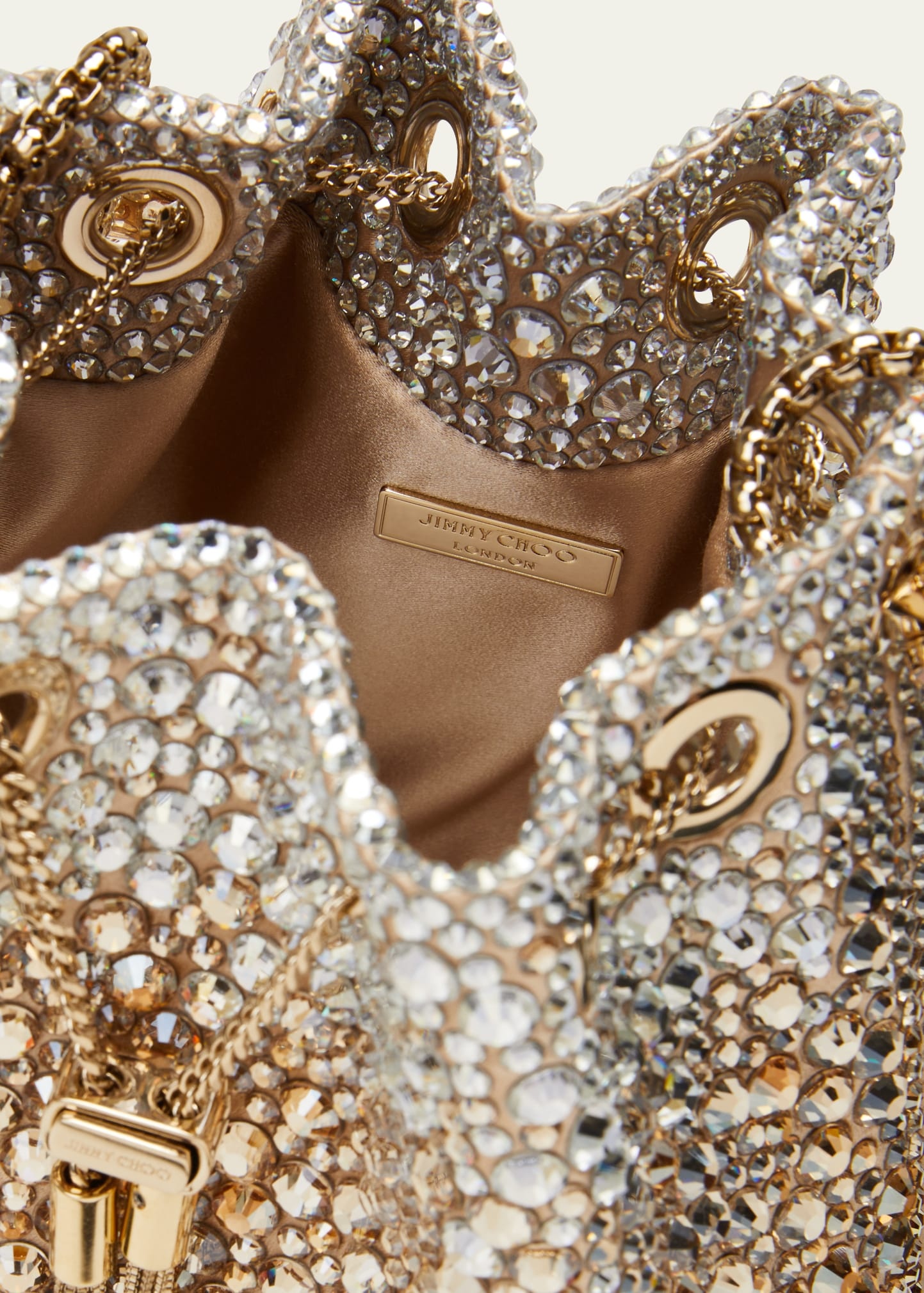 Bon Bon Satin with Hotfix Crystal Degrade - 4