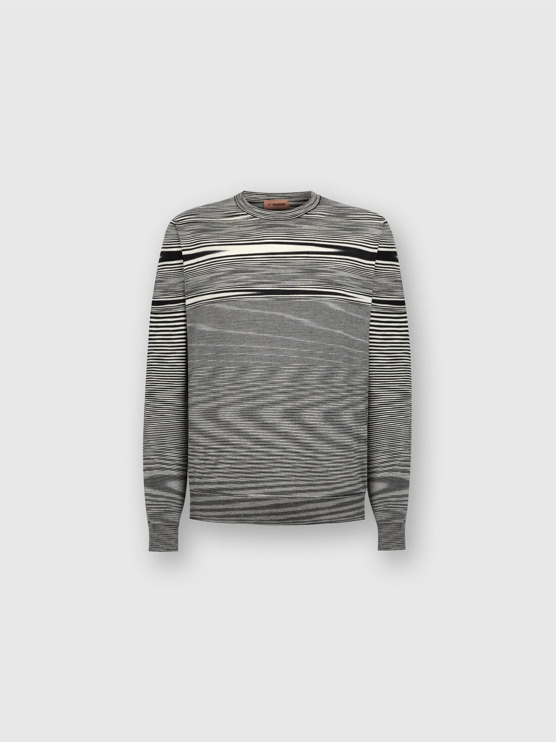 Slub crew-neck pullover - 1