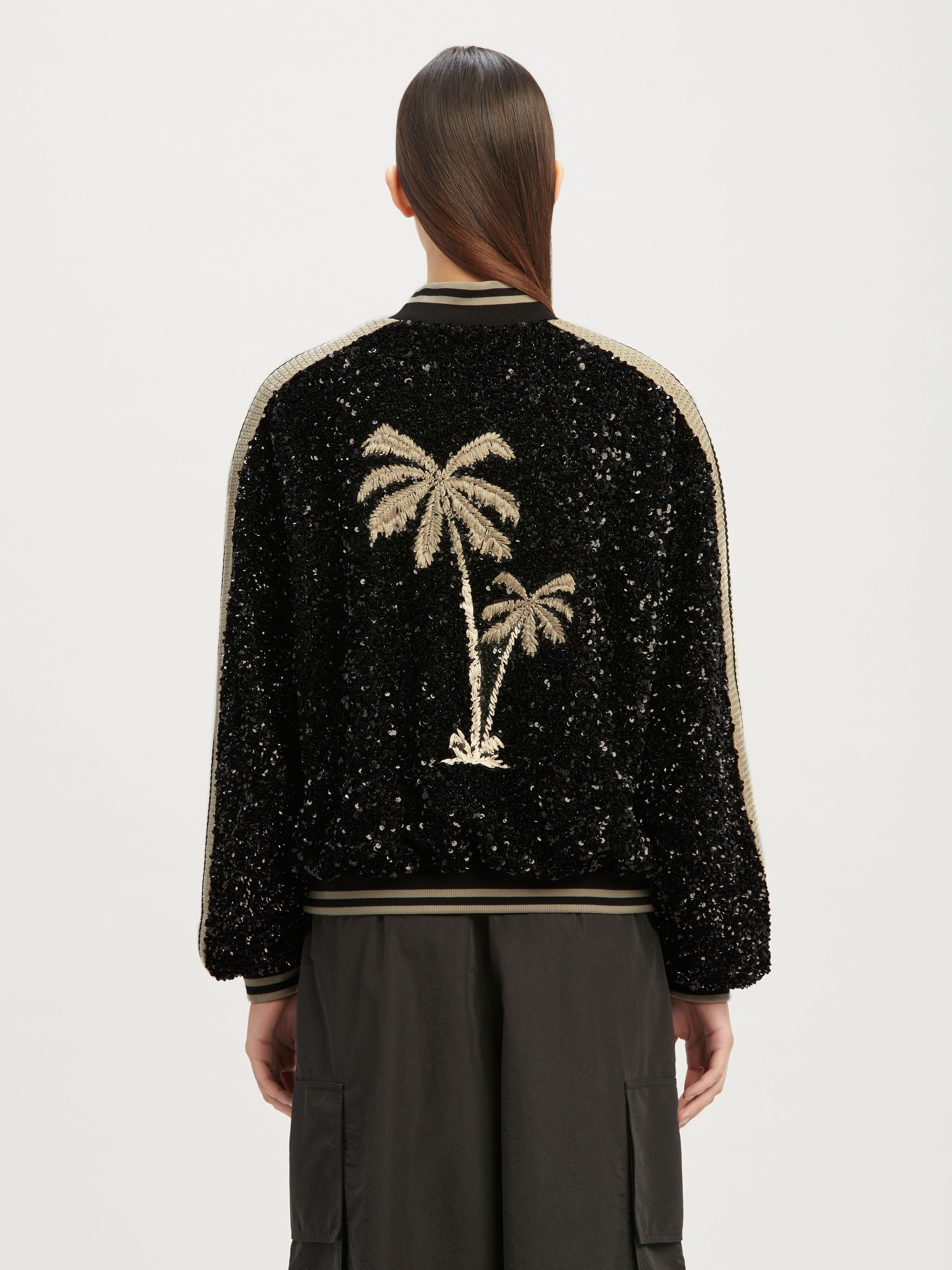 Soiree Sequins Bomber - 6