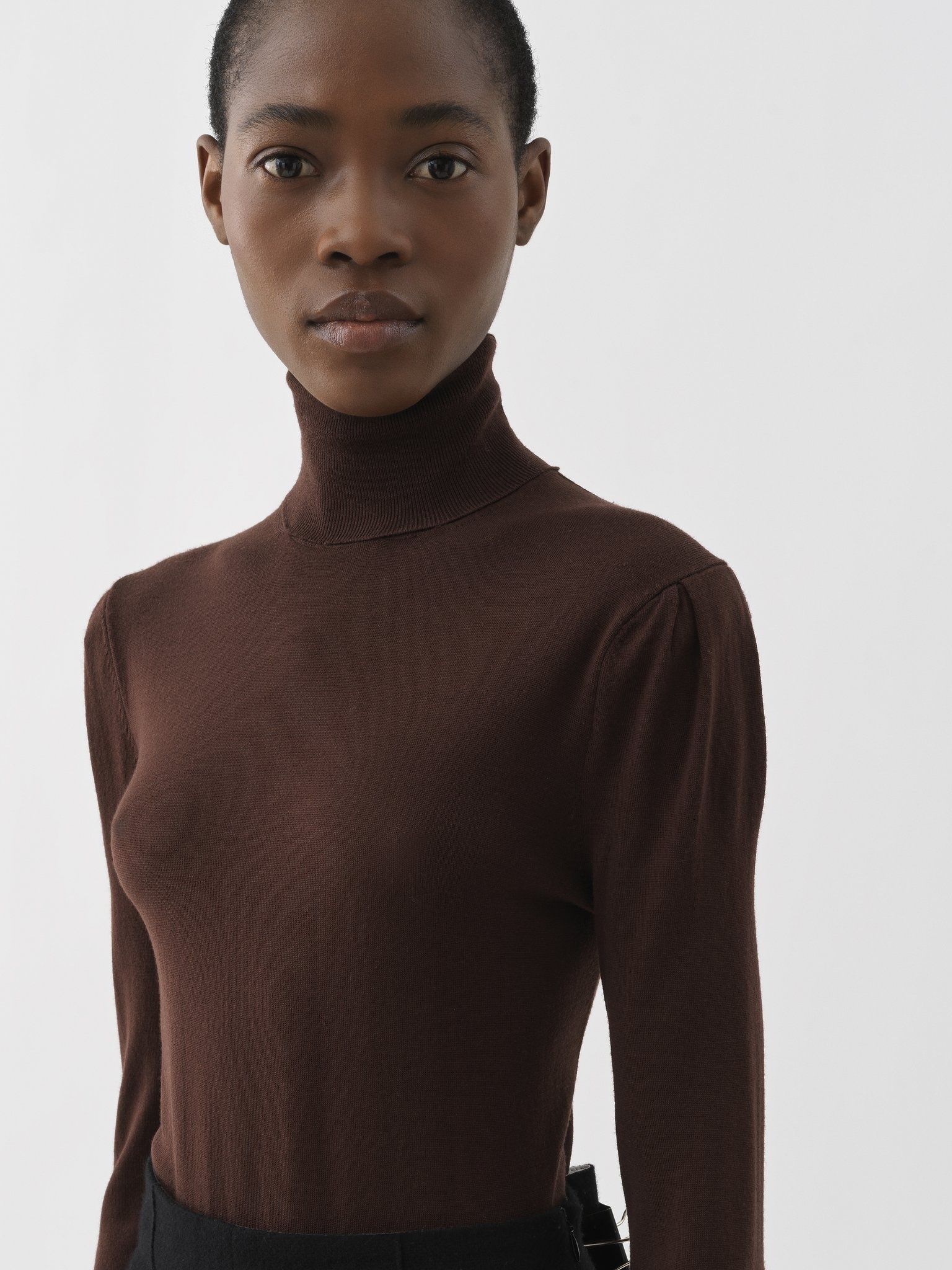 FITTED TURTLENECK JUMPER - 2