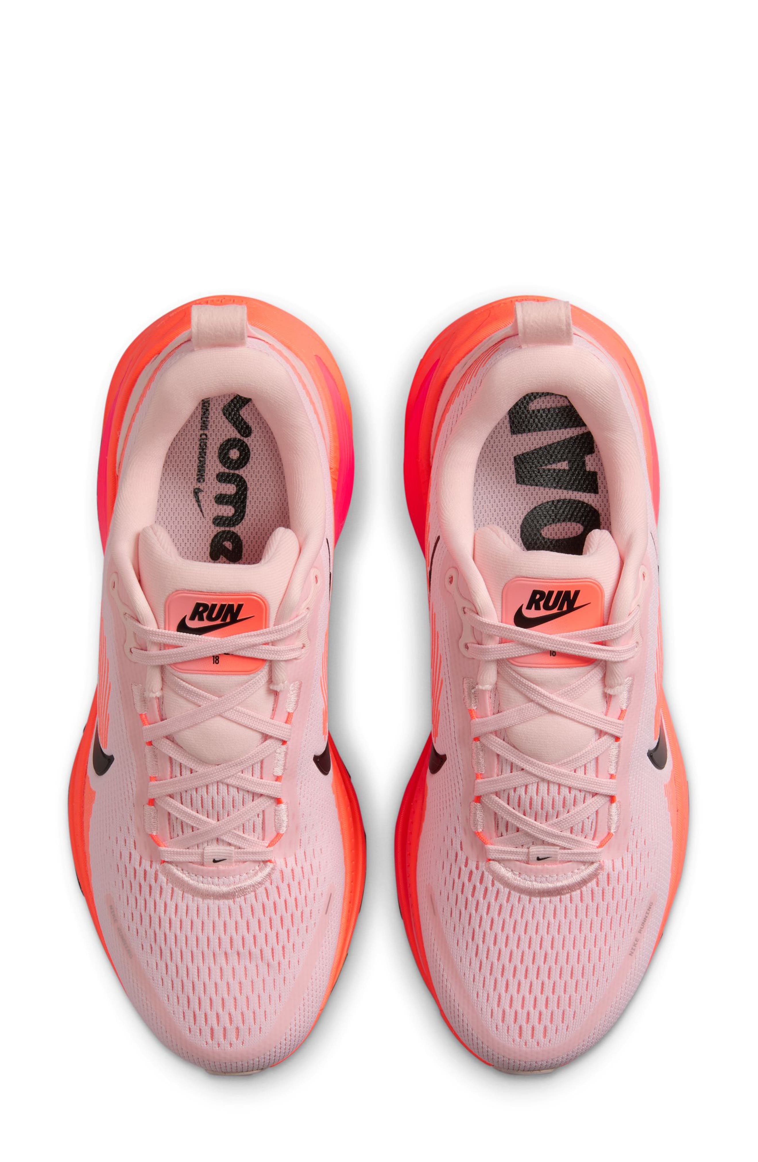 Nike Vomero 18 Running Shoe in Atmosphere/Black/Crimson at Nordstrom - 4
