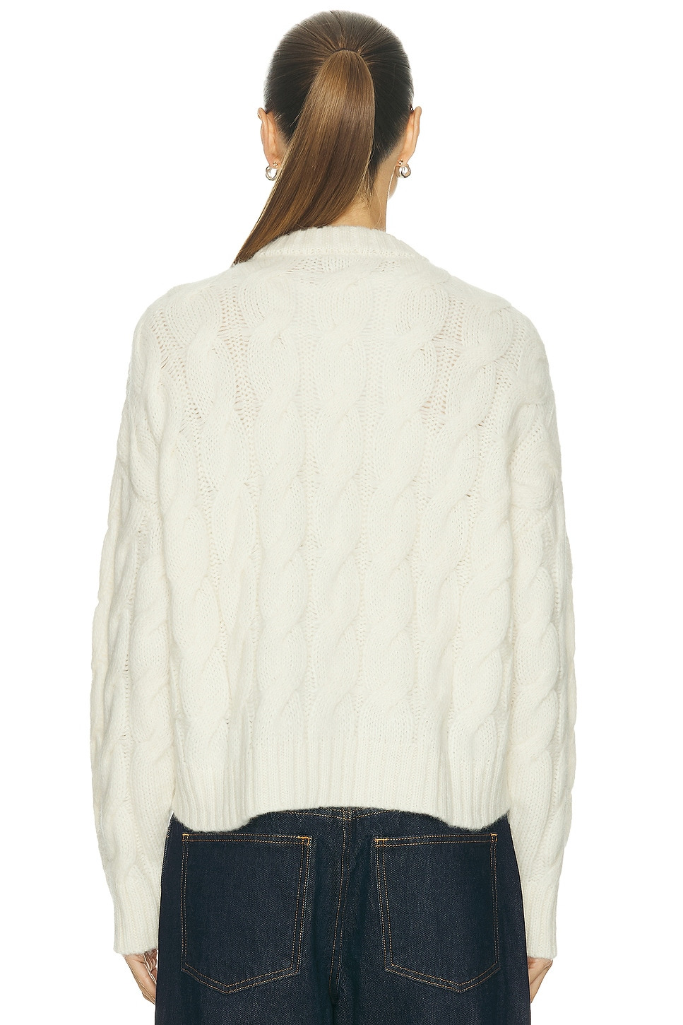 Cable Serena Crewneck Sweater - 3