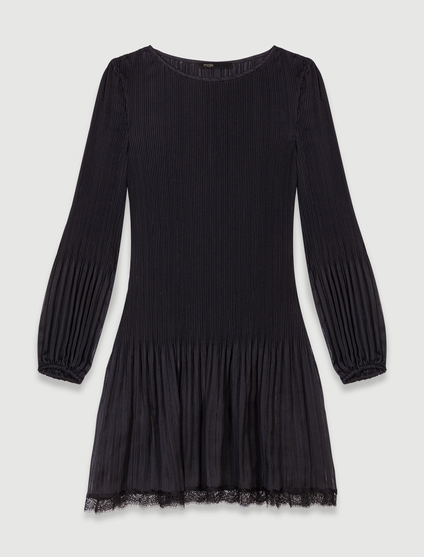 Short pleated dress - 1