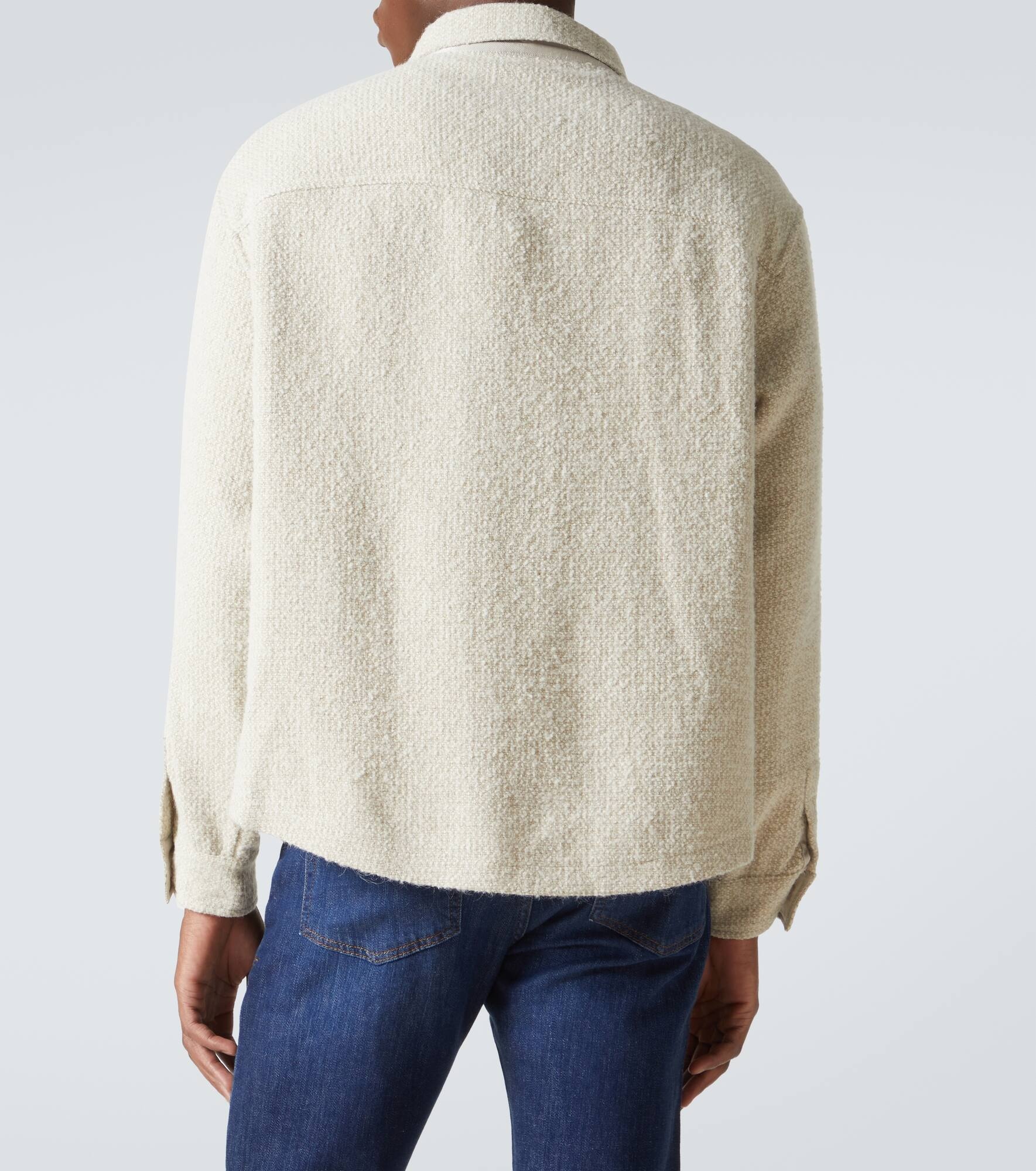 Tweed overshirt - 4