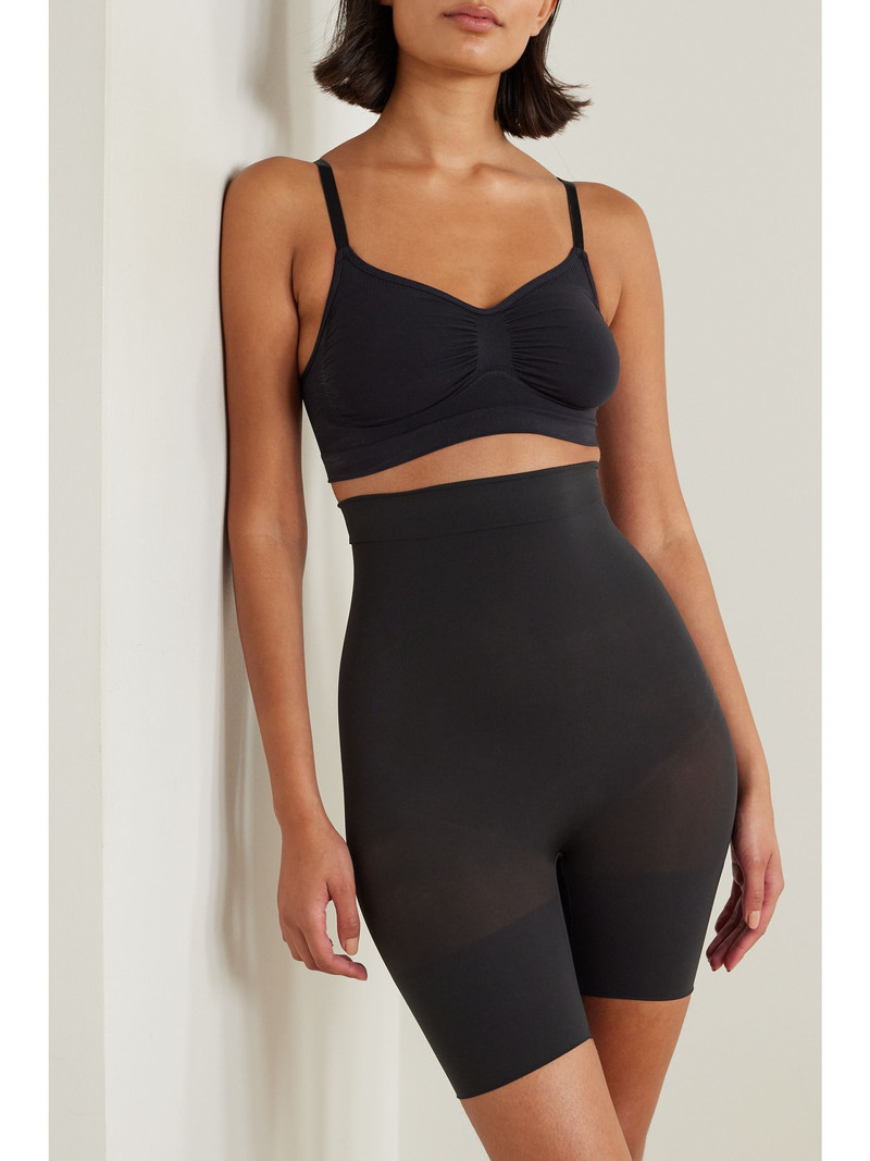 SKIMS Seamless Sculpt Mid Thigh shorts - Onyx Black outlook