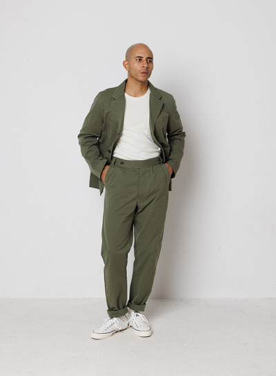 Nigel Cabourn Slim Leg Chino In Army outlook