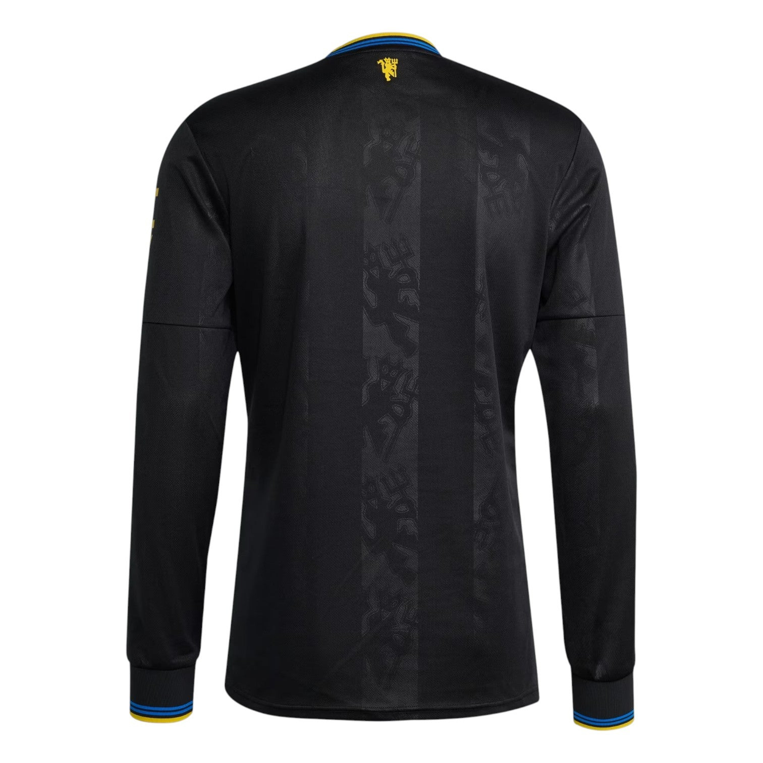 adidas Manchester United 2025/2026 Long Sleeve Third Jersey 'Black' KD4226 - 2