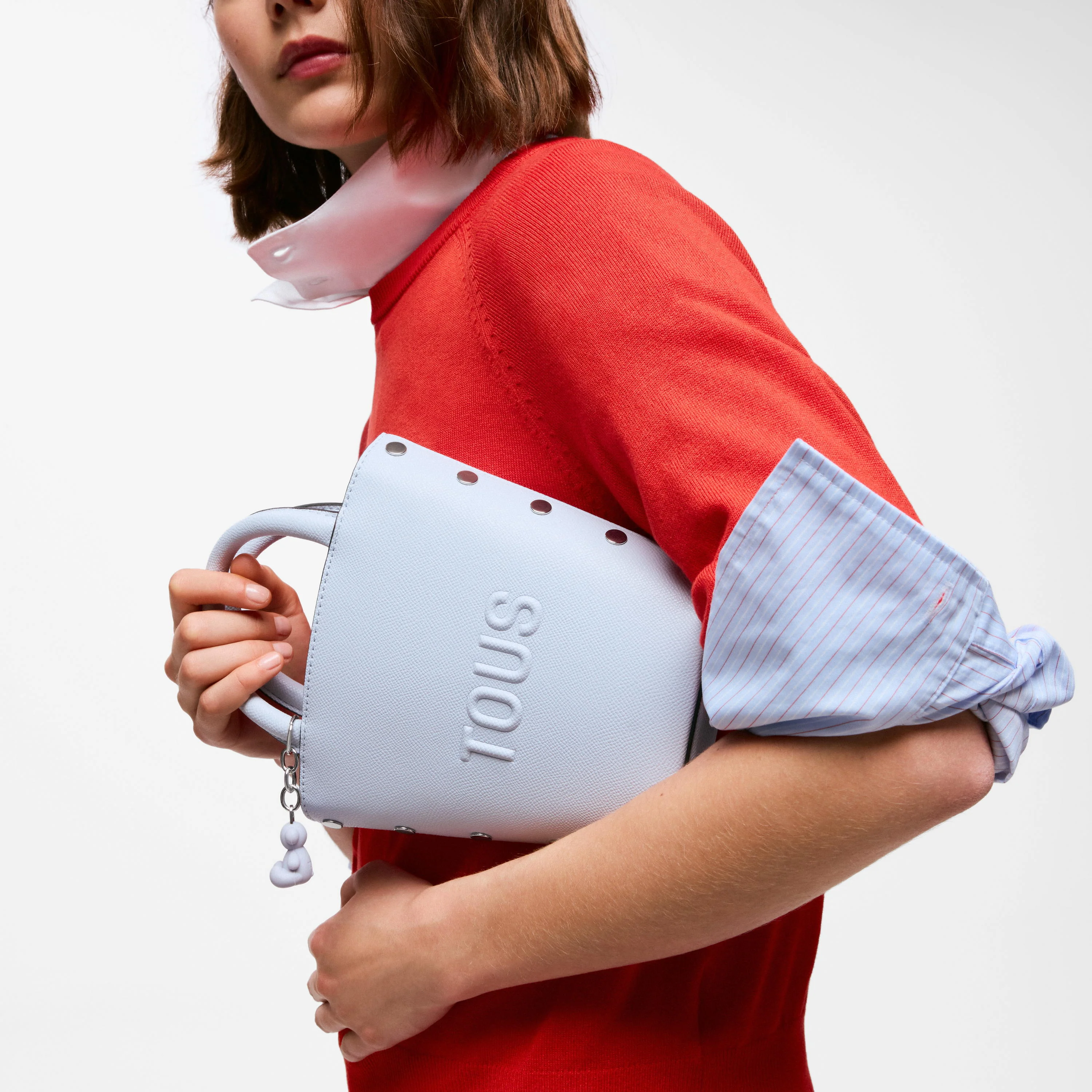 Grayish blue Minibag TOUS Back to basics - 1