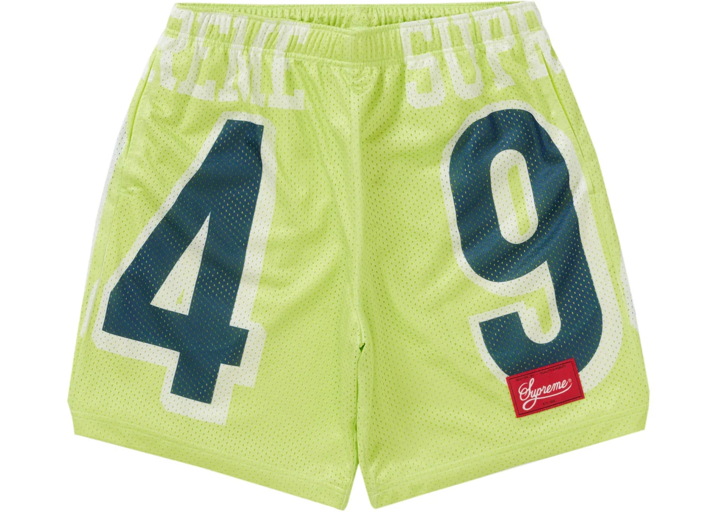 Supreme 94 Jersey Short Lime - 1