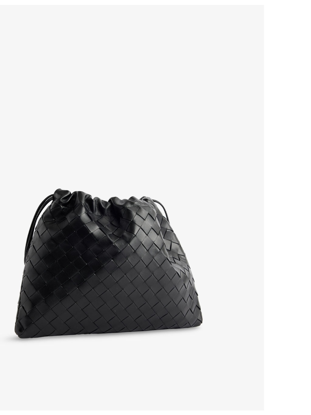 Intrecciato leather dustbag - 4