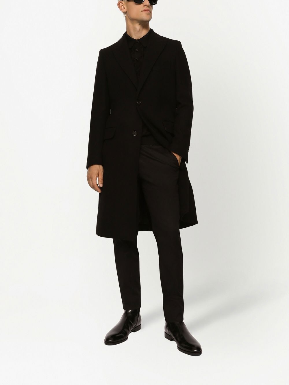 DG Essentials single-breasted coat - 2