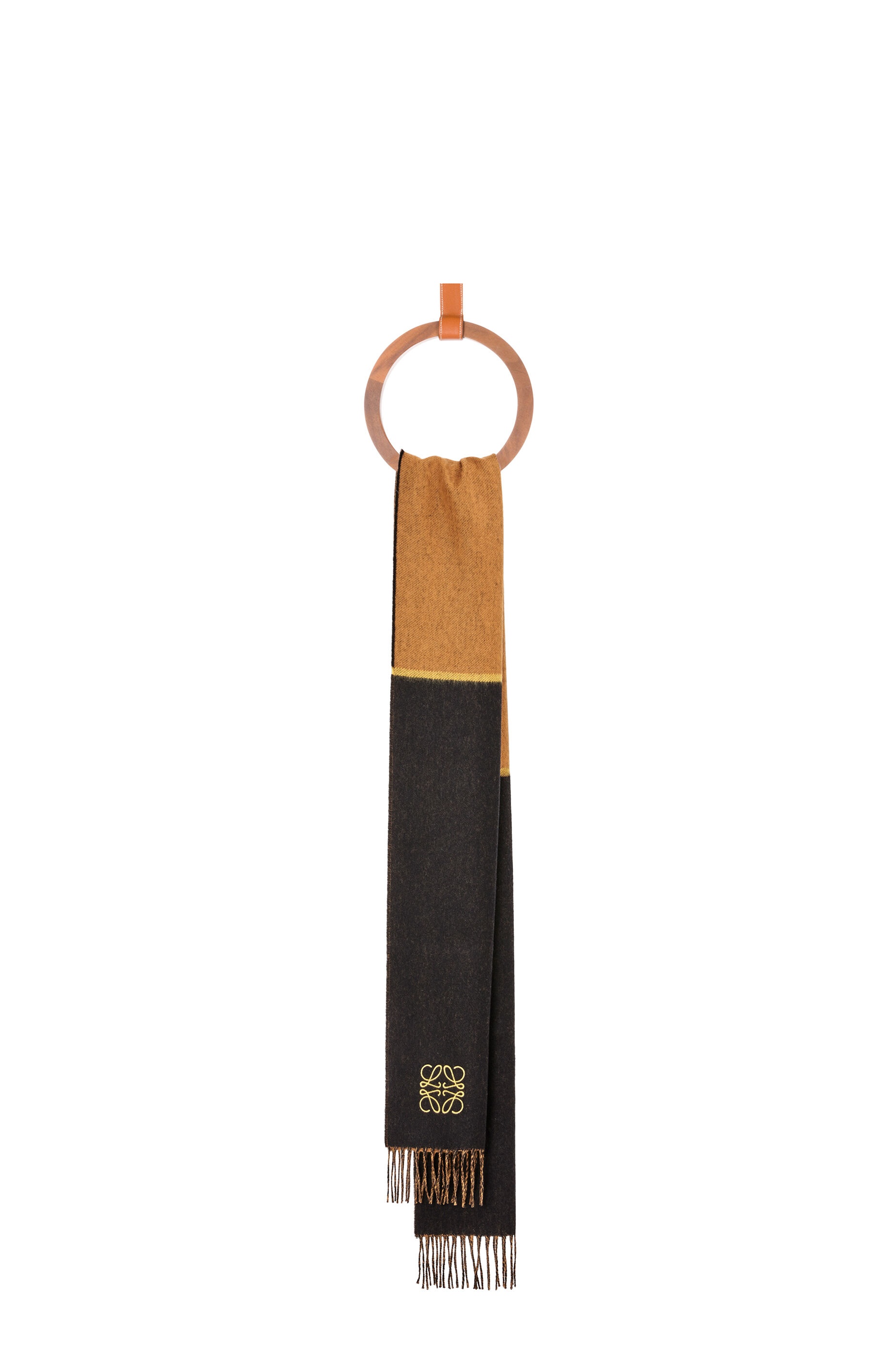 Window scarf in wool and cashmere - 2