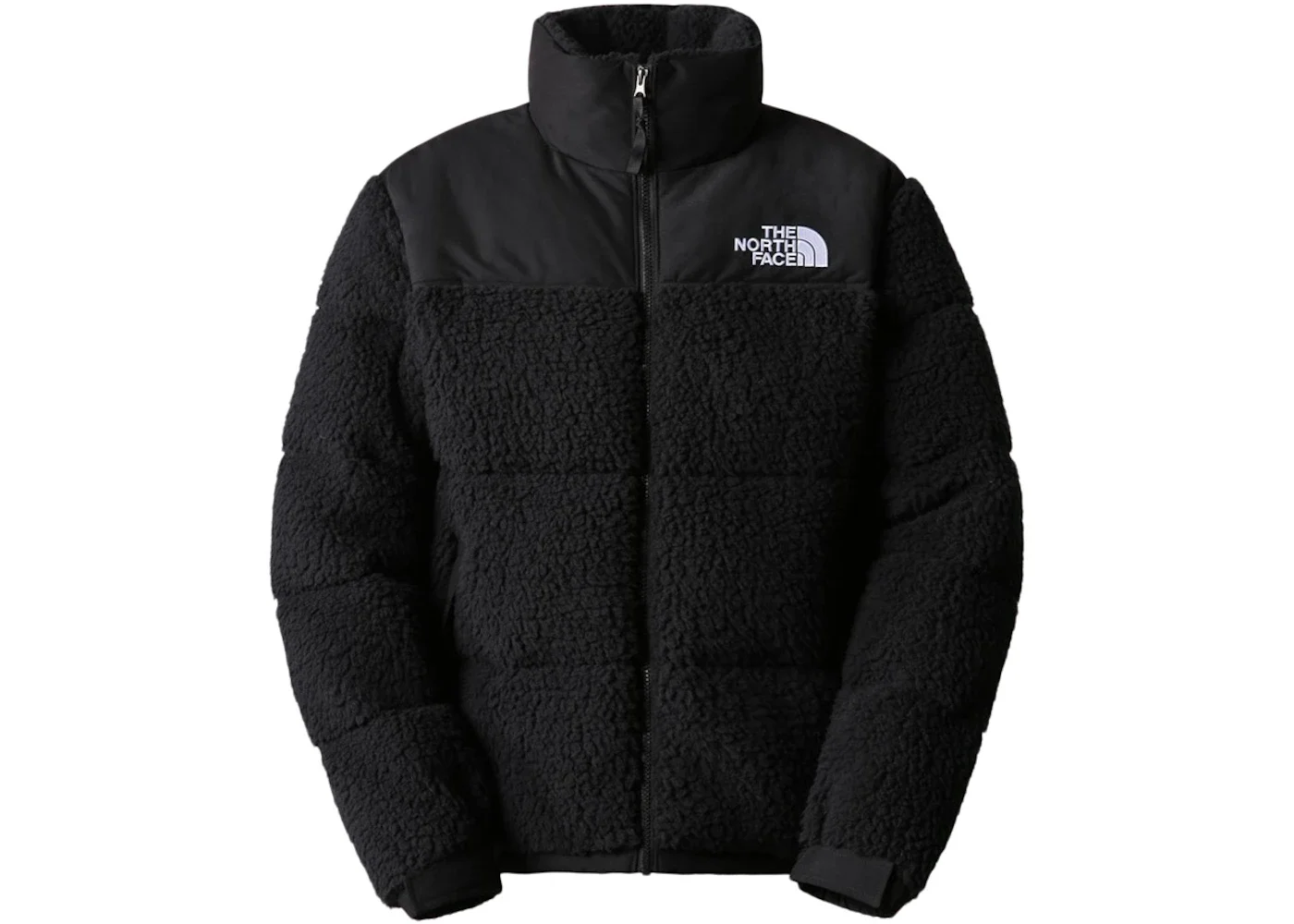 The North Face High Pile 600 Fill Recycled Waterfowl Down Nuptse Jacket TNF Black - 1
