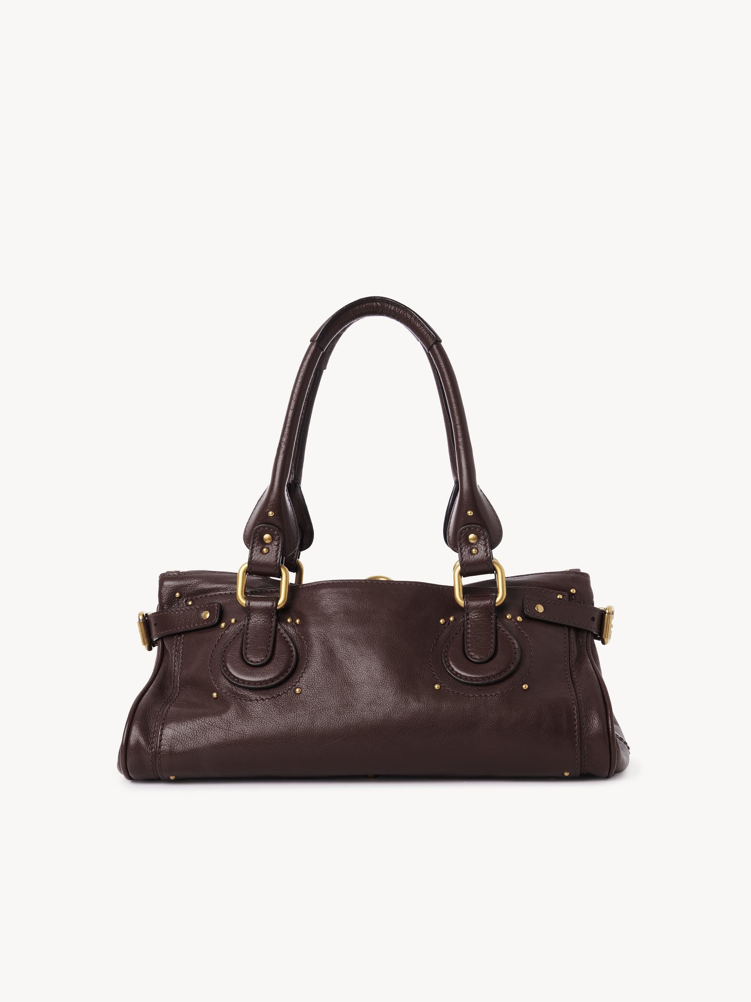 PADDINGTON BAG IN GRAINED LEATHER - 4
