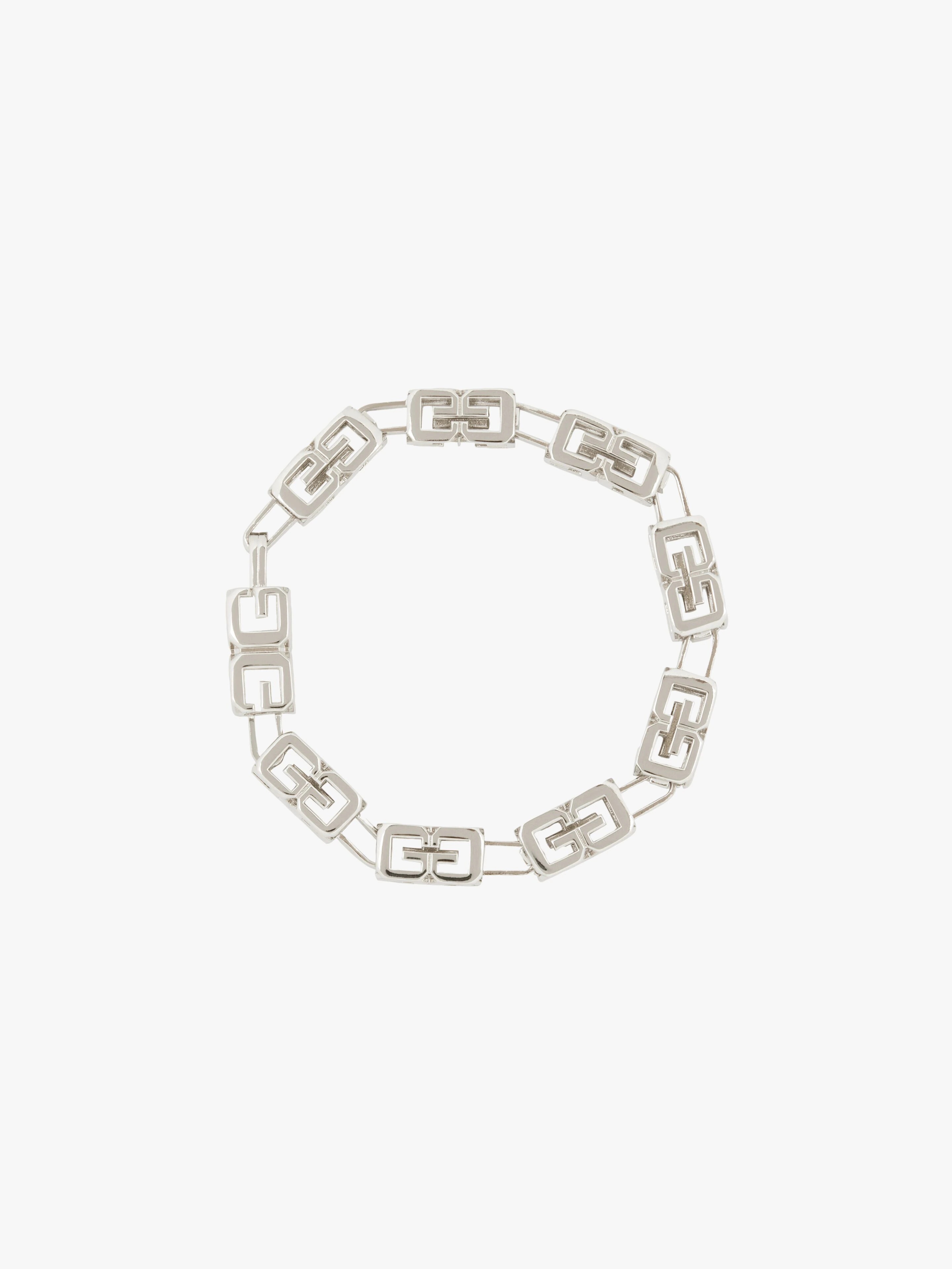 G CUBE BRACELET IN METAL - 5