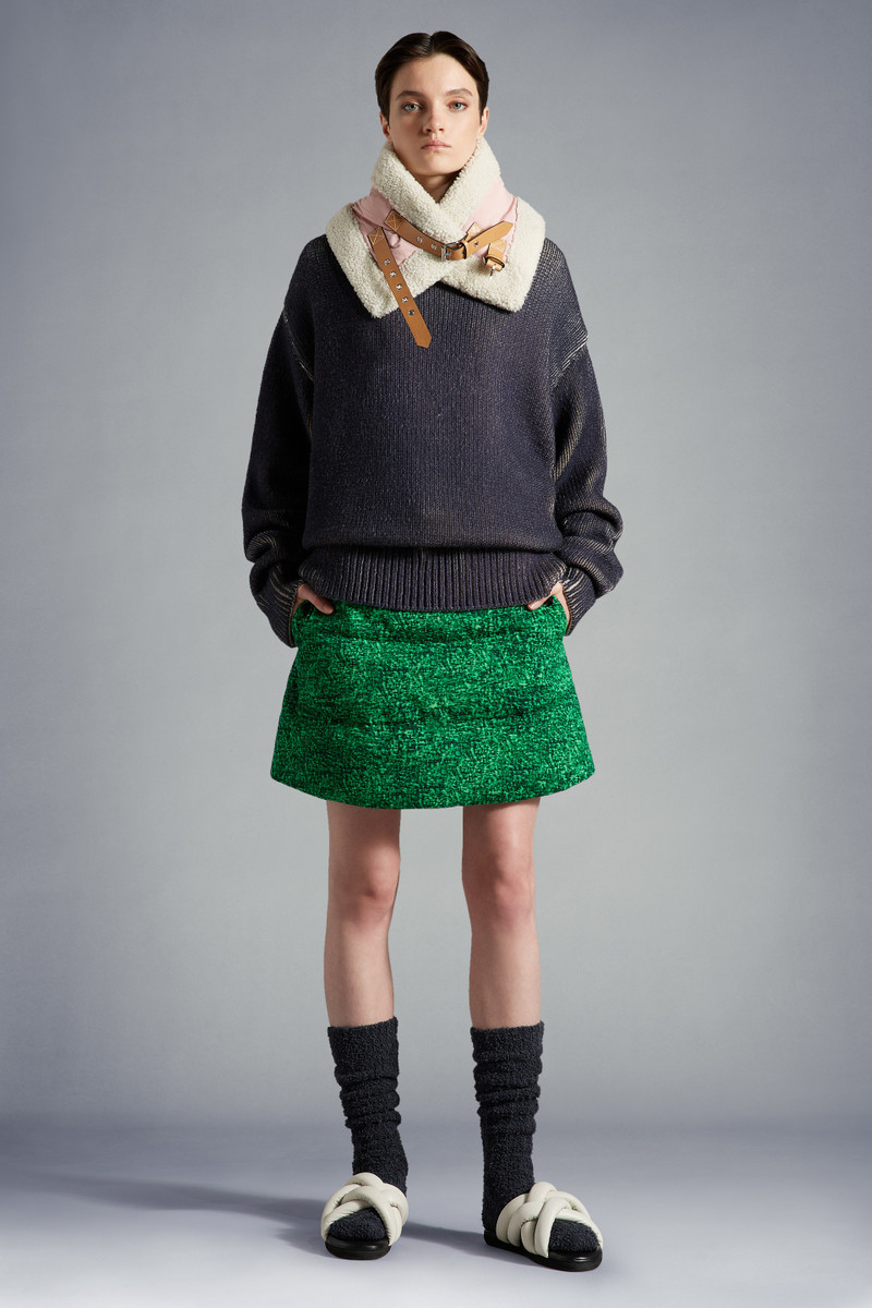 Moncler Printed Cotton Skirt outlook