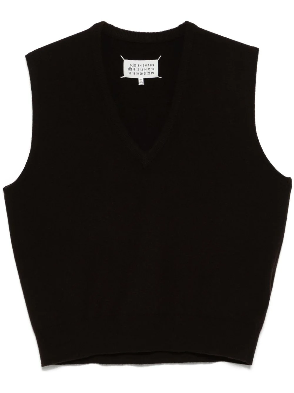 virgin wool vest - 1