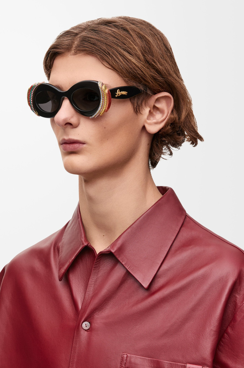 Loewe Pavé Oval sunglasses outlook
