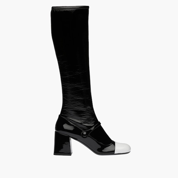 Patent leather boots - 6
