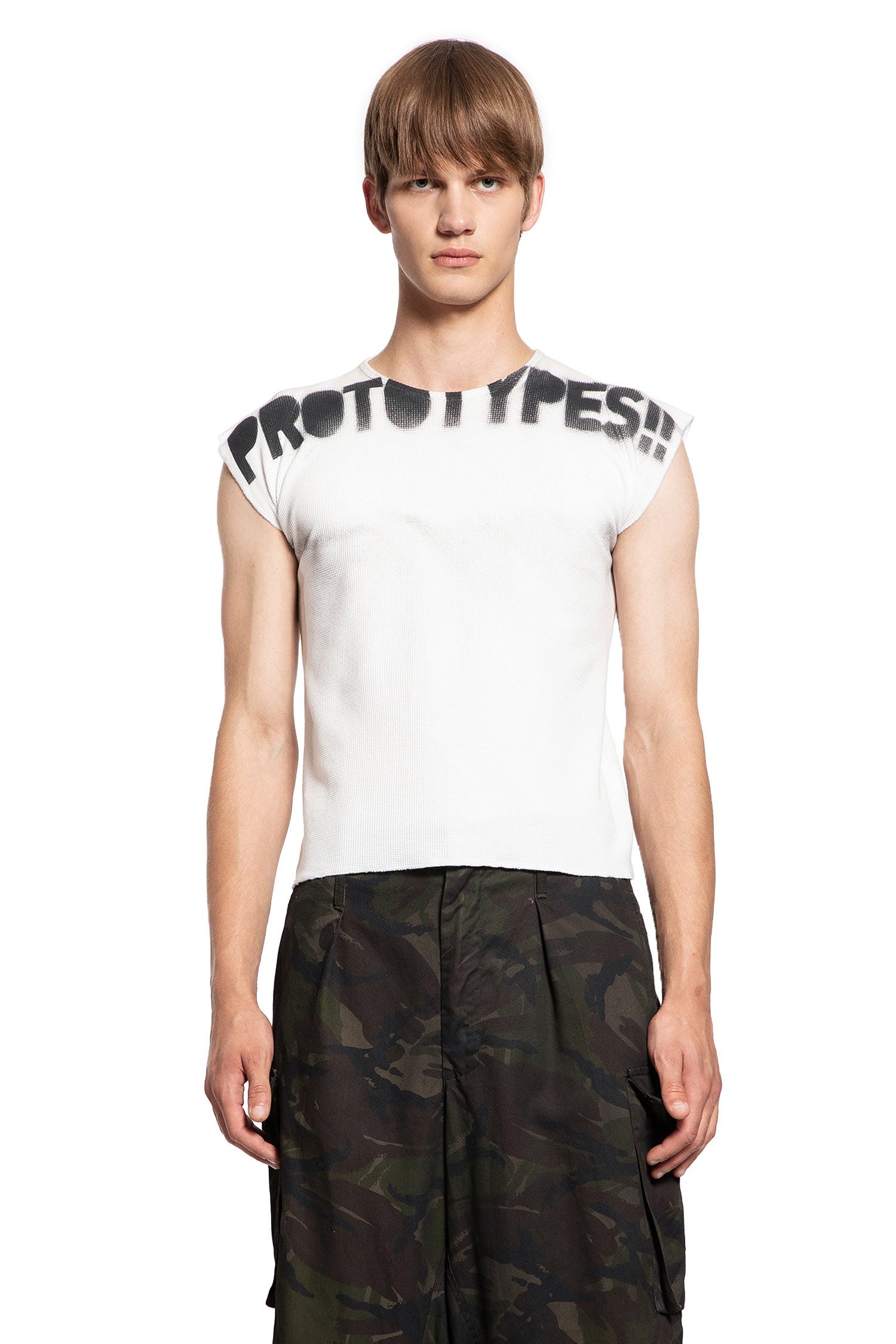 prototypes Waffle-Muscle-Tee | antonioli | REVERSIBLE